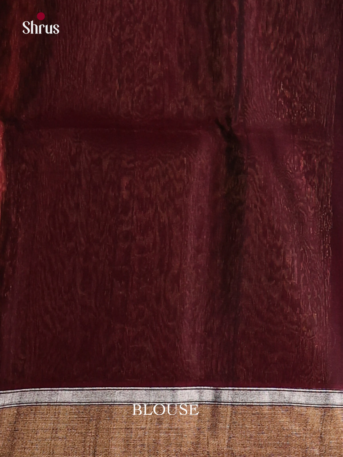 Serene Green Silk Cotton Saree with Zari Floral Motifs & MAroon Pallu - Shop on Shrus.com