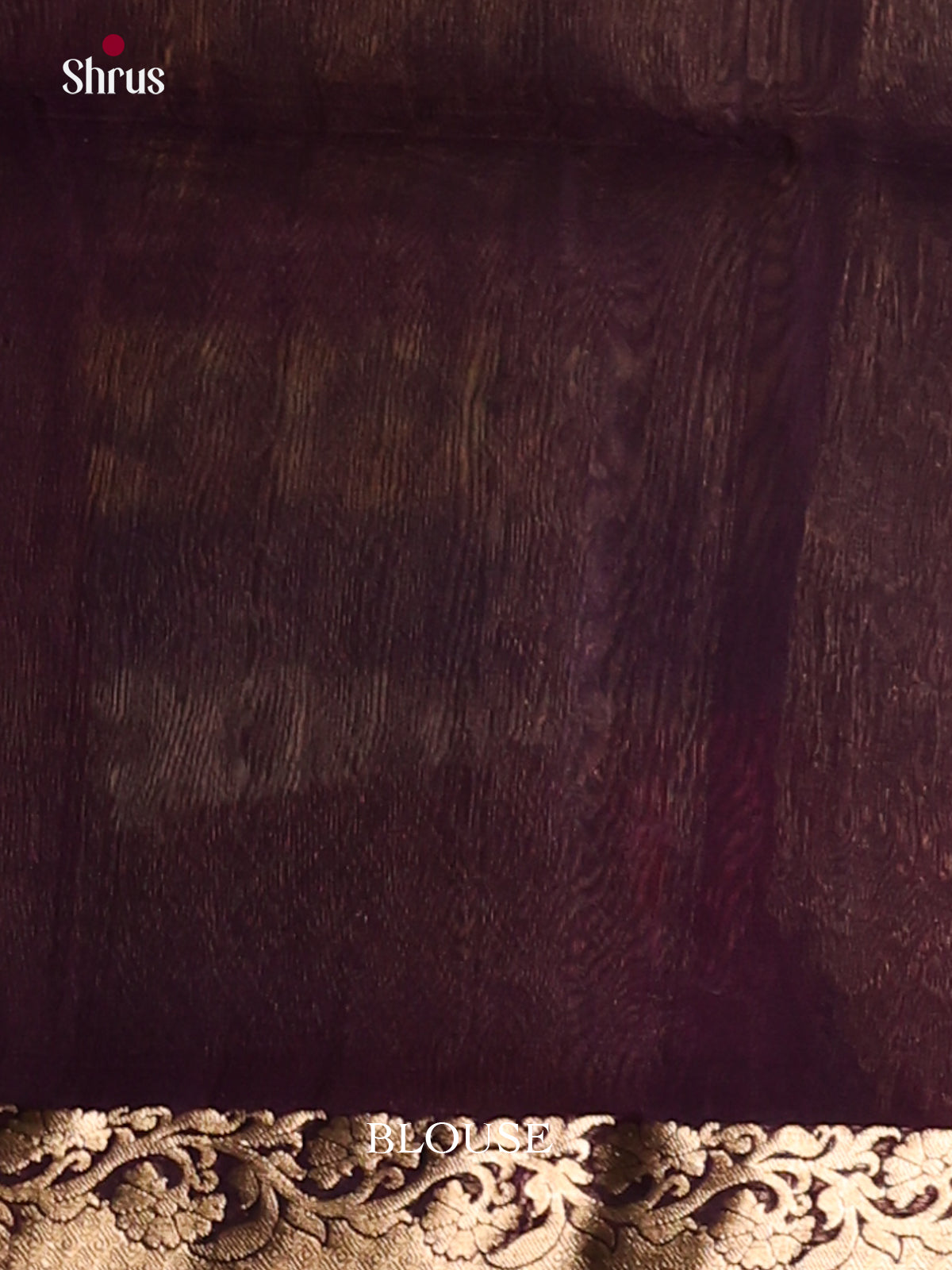 Classy Chutney Green Silk Cotton Saree With Zari Buttas & Purple Pallu