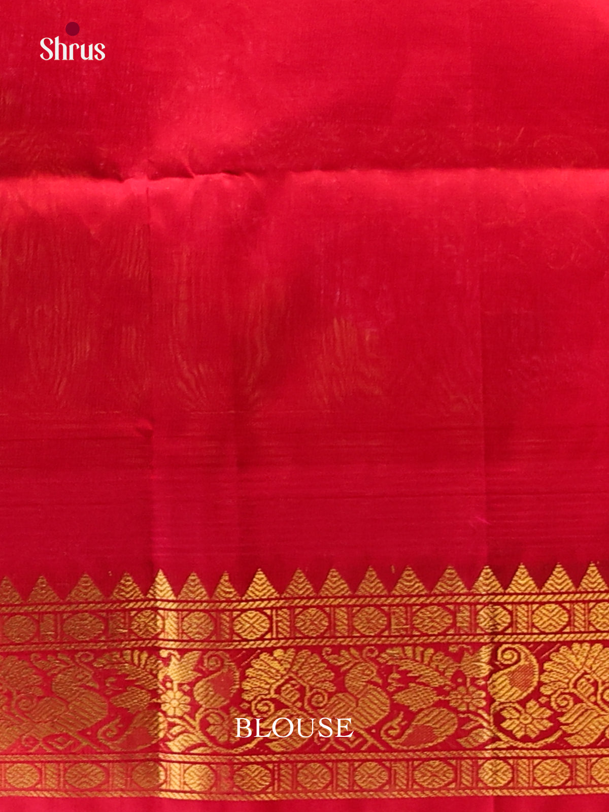 DIS01013 - Korvai-kattams Saree - Shop on Shrus.com