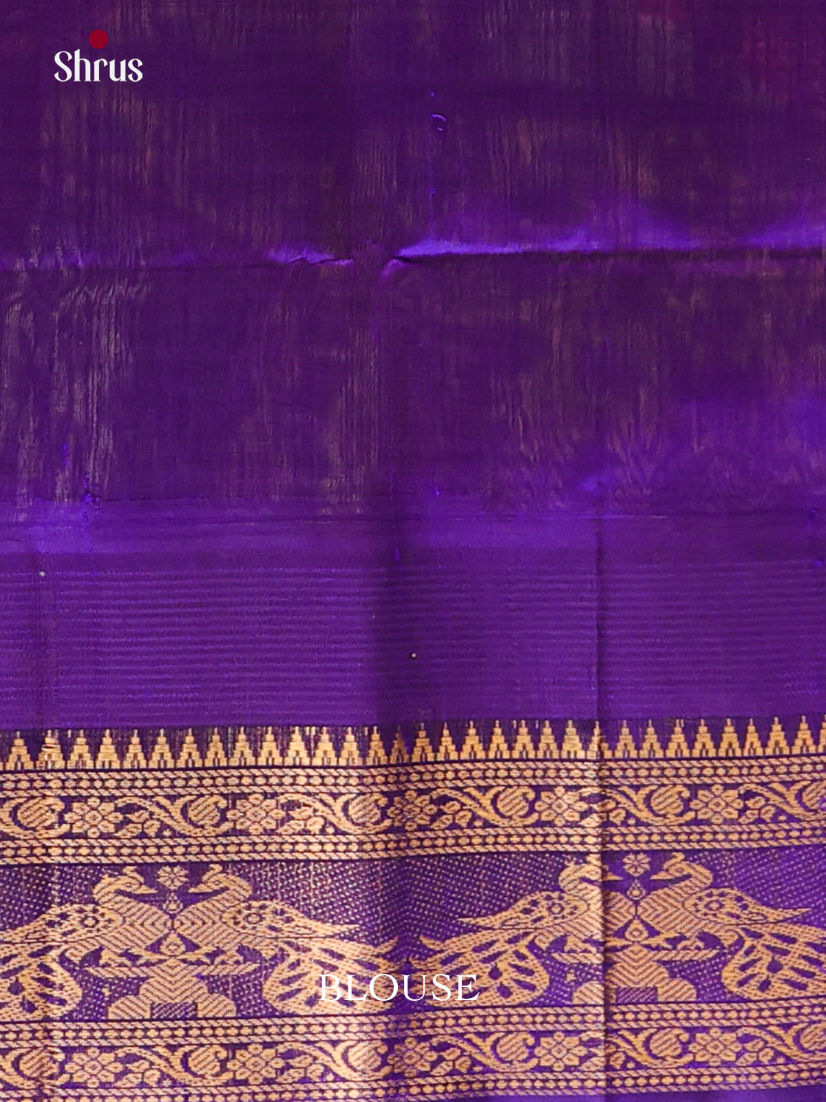 DIS01056 - Korvai-kattams Saree - Shop on Shrus.com