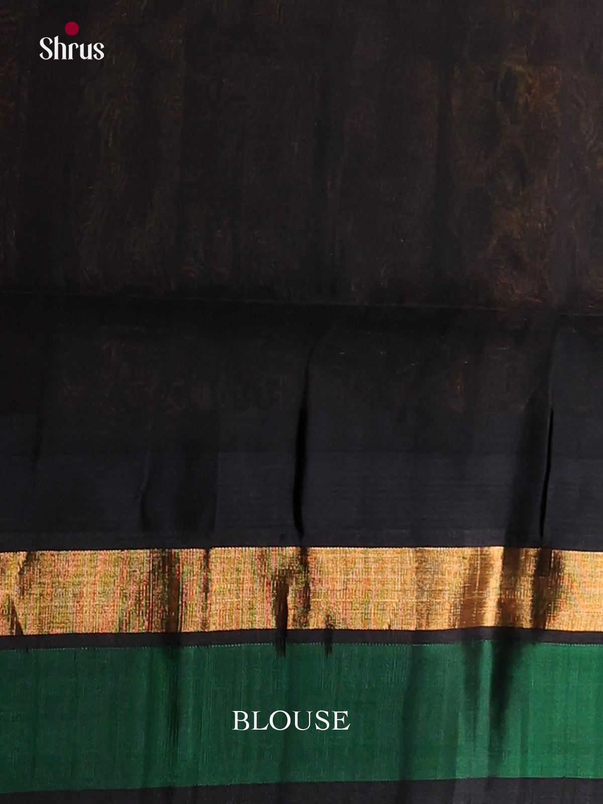 Glorious Yellow Silk Cotton Saree With Floral Prints & Black Brocade Pallu - Shop on Shrus.com