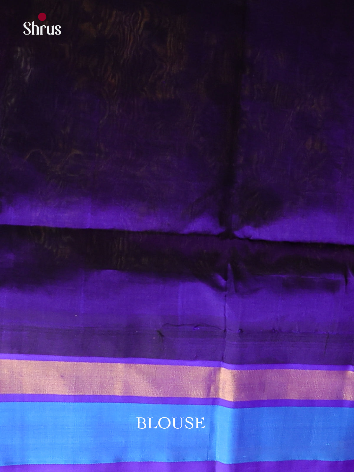 Charming Pink Silk Cotton Saree with Blue Temple Border & Brocade Pallu 2