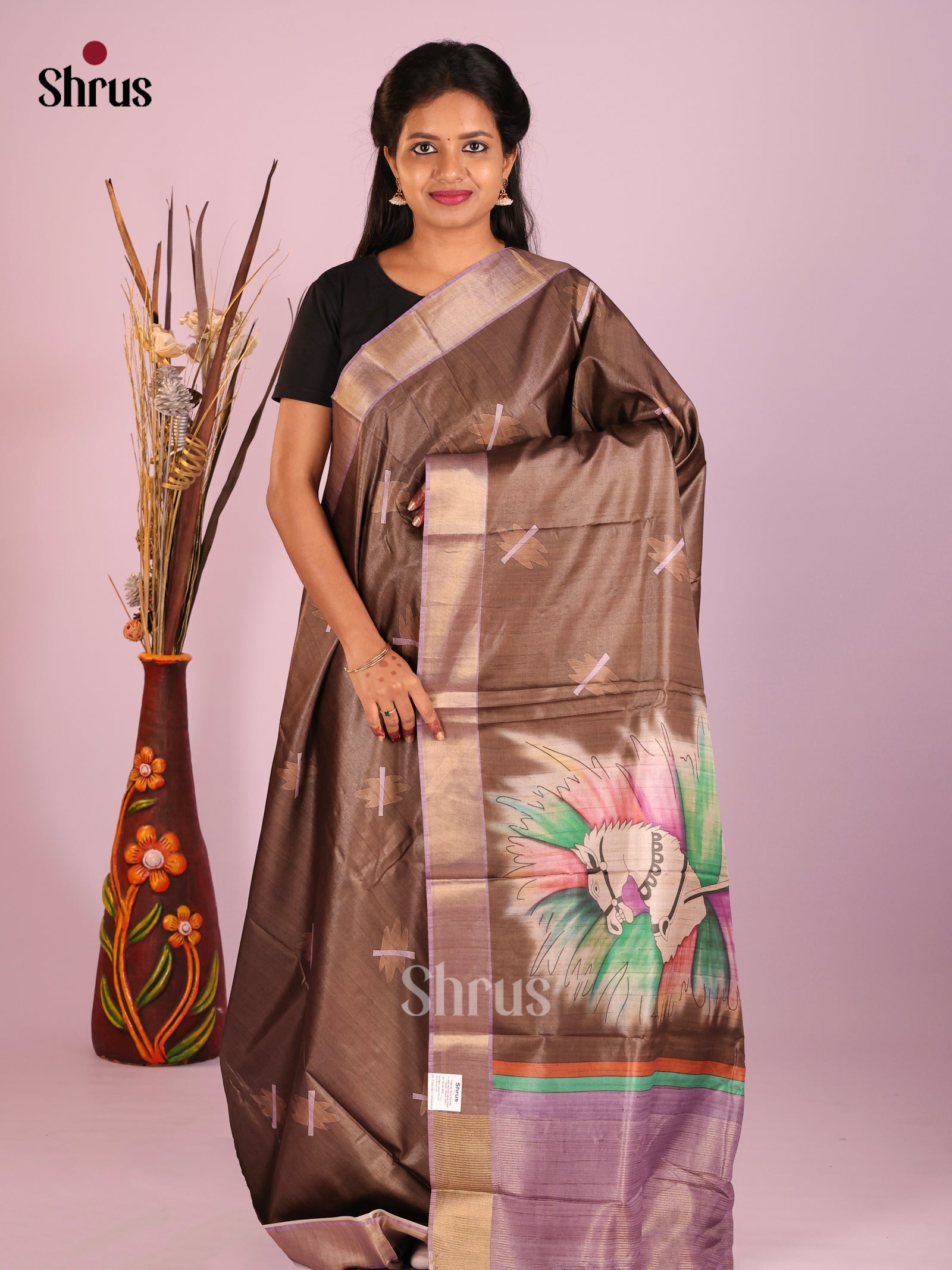 DIS02001 - Butter silk Saree