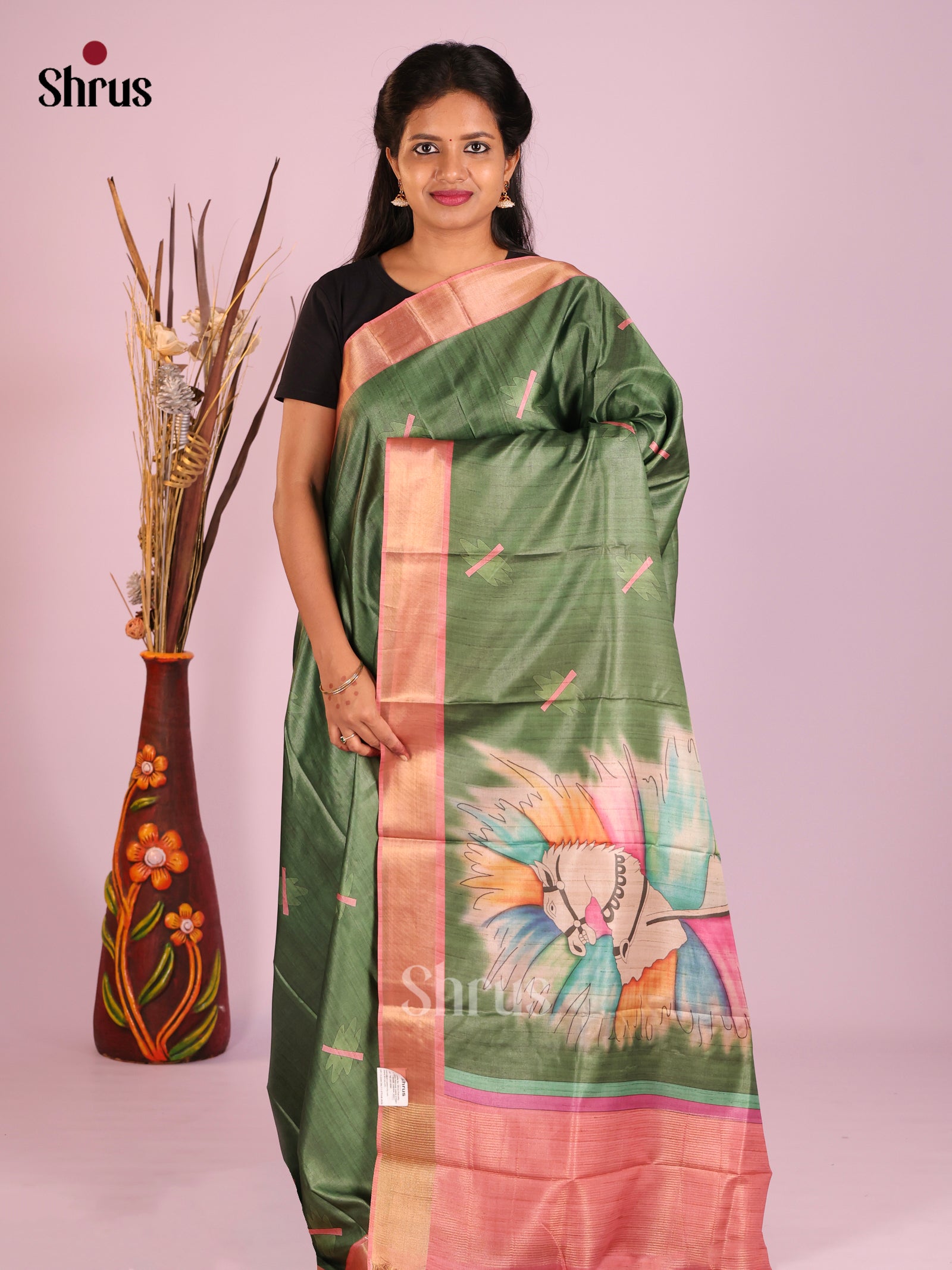 DIS02002 - Butter silk Saree