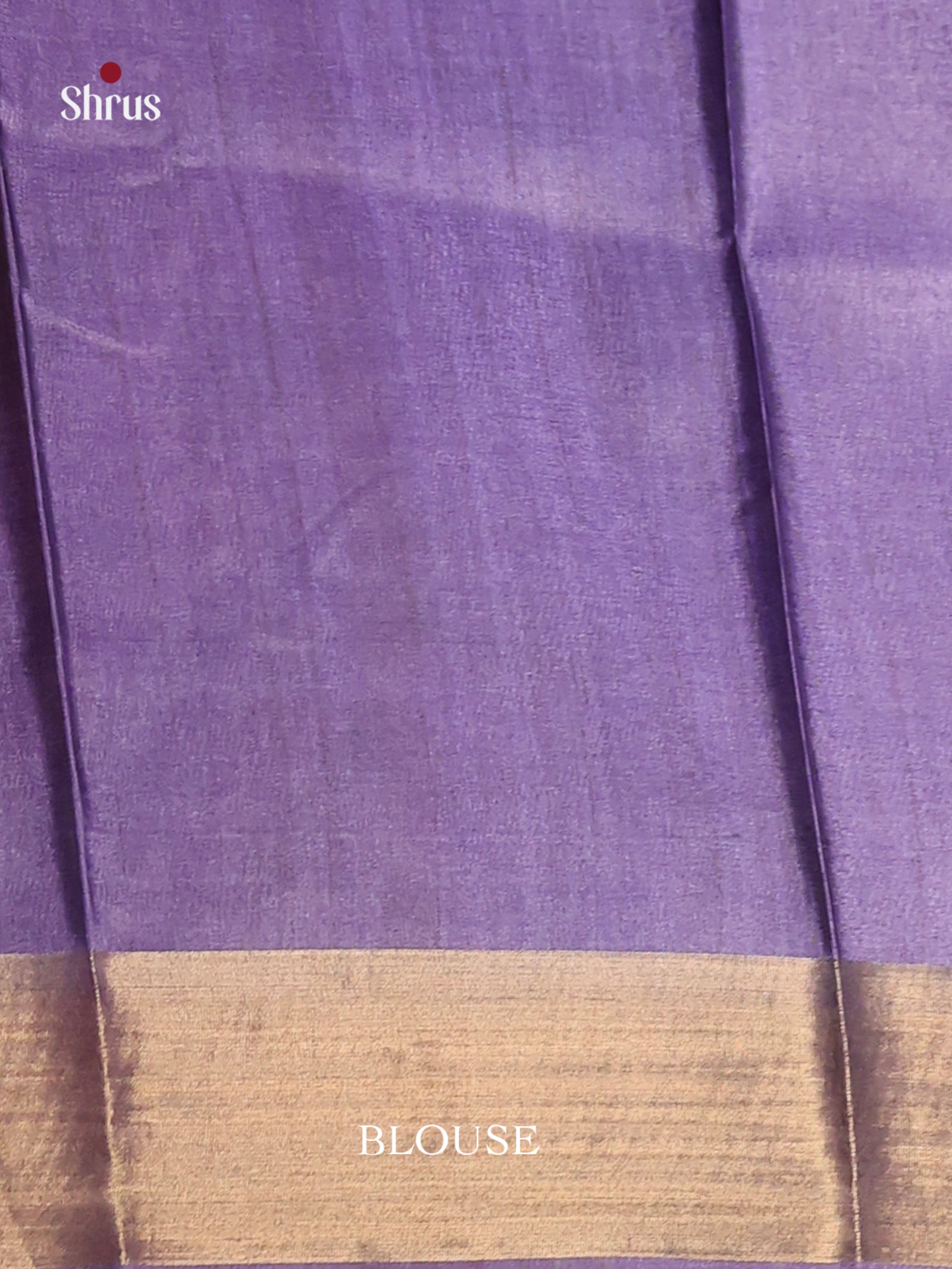 Lavender & Purple- Butter silk Saree