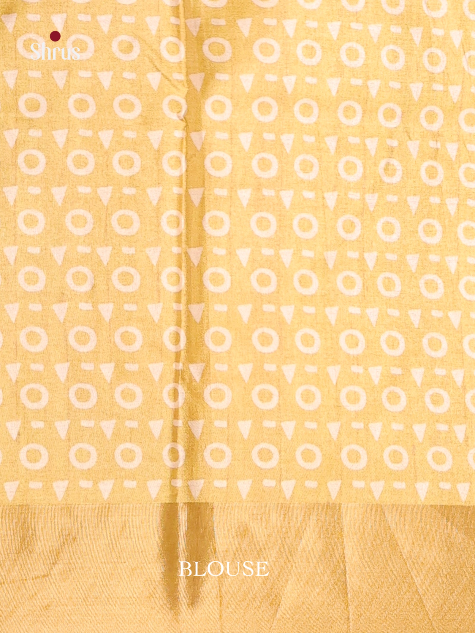 Mustardy Green- Butter silk Saree