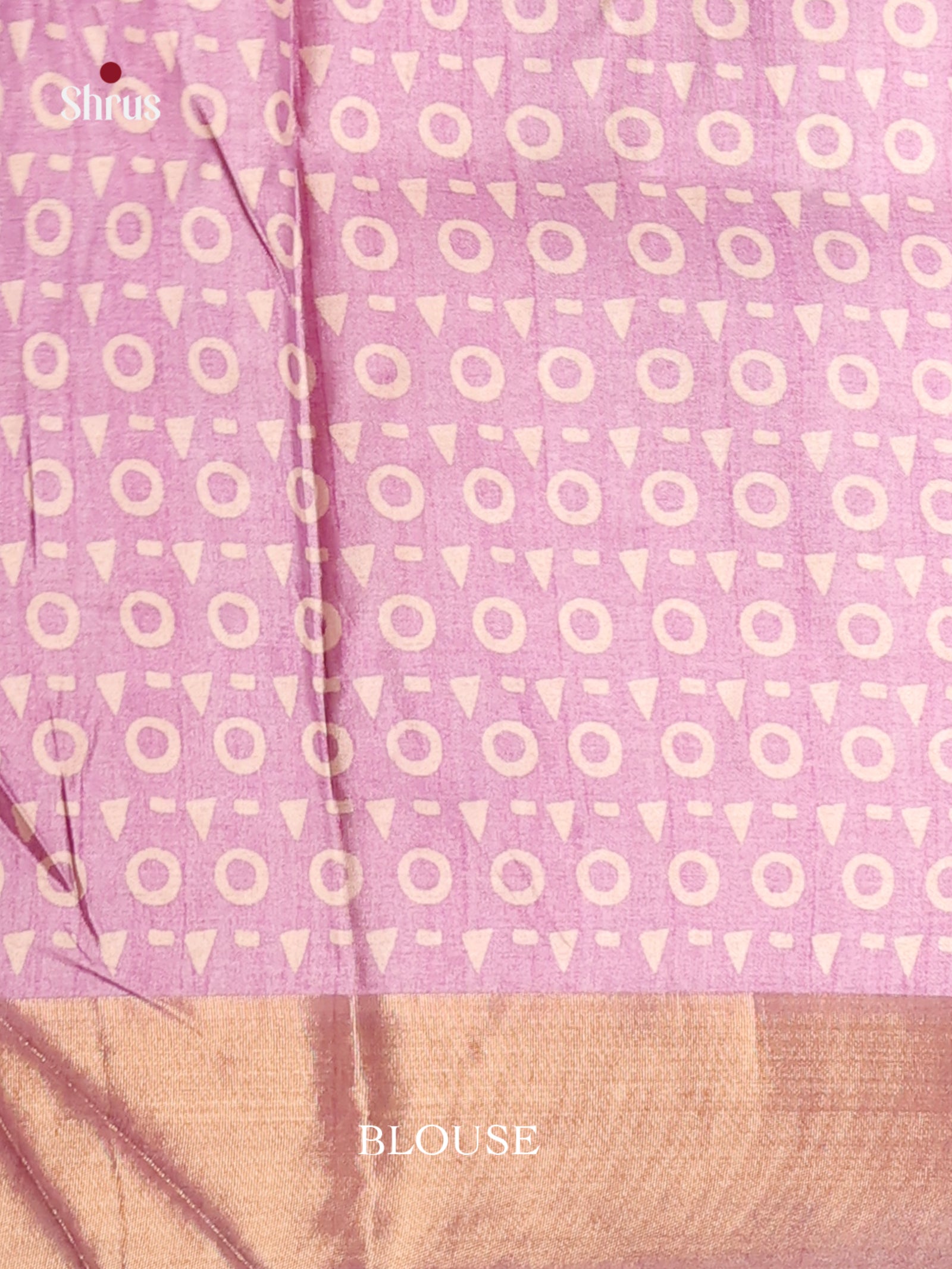 Lavender- Butter silk Saree
