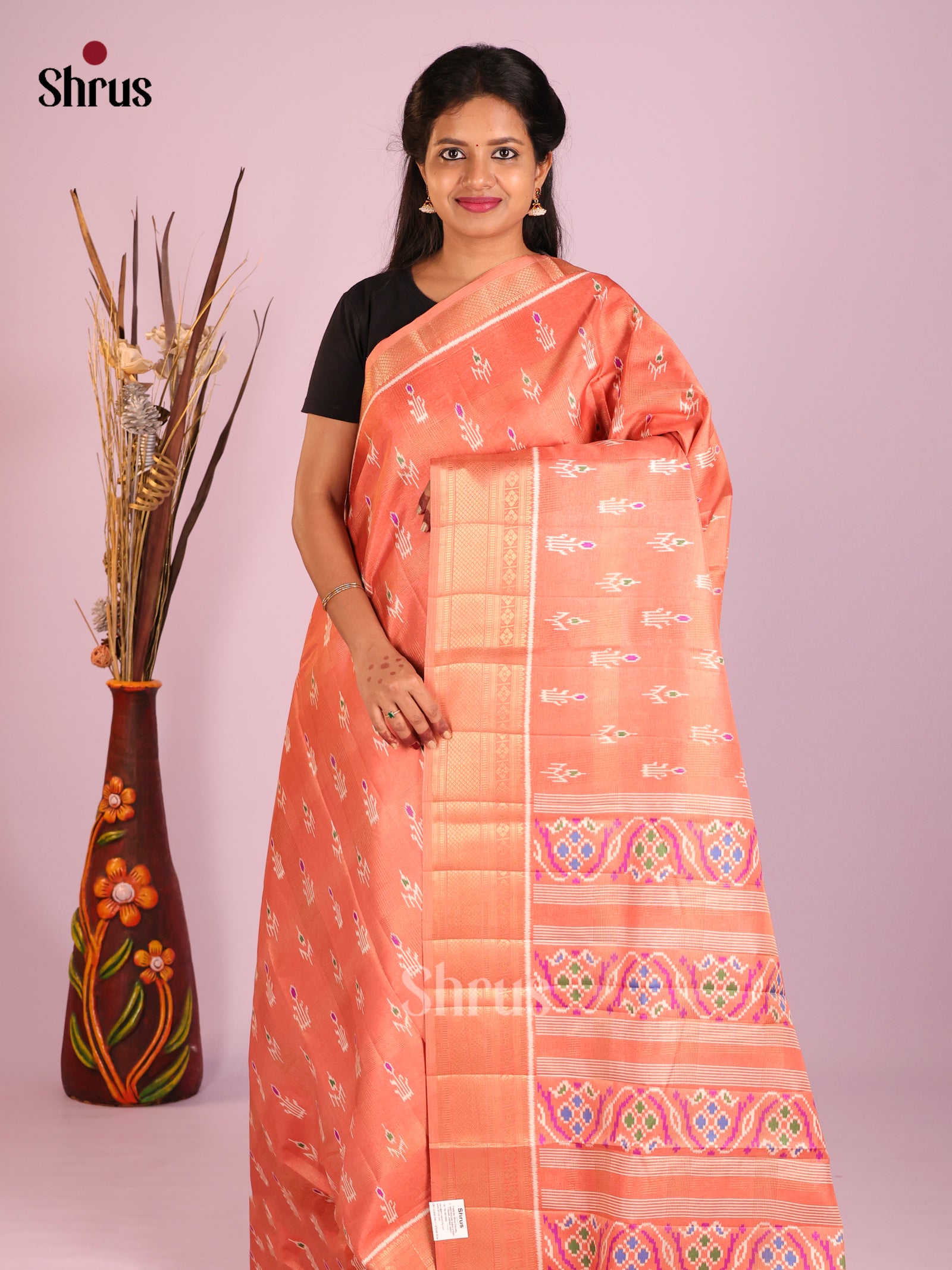 DIS02082 - Semi Crepe Saree