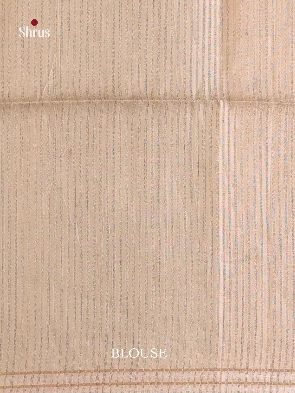 Pastel Green & Beige - Semi matka Saree