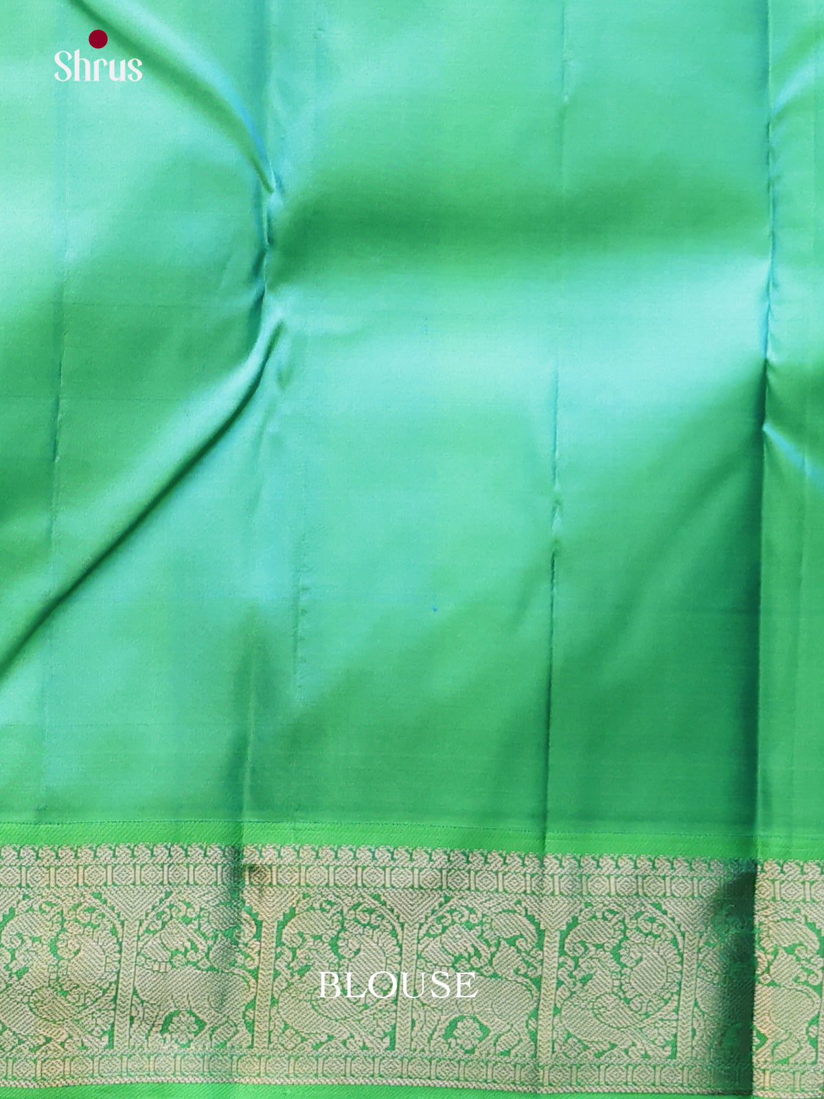Purple and green Kanchipuram Butta design Saree -2