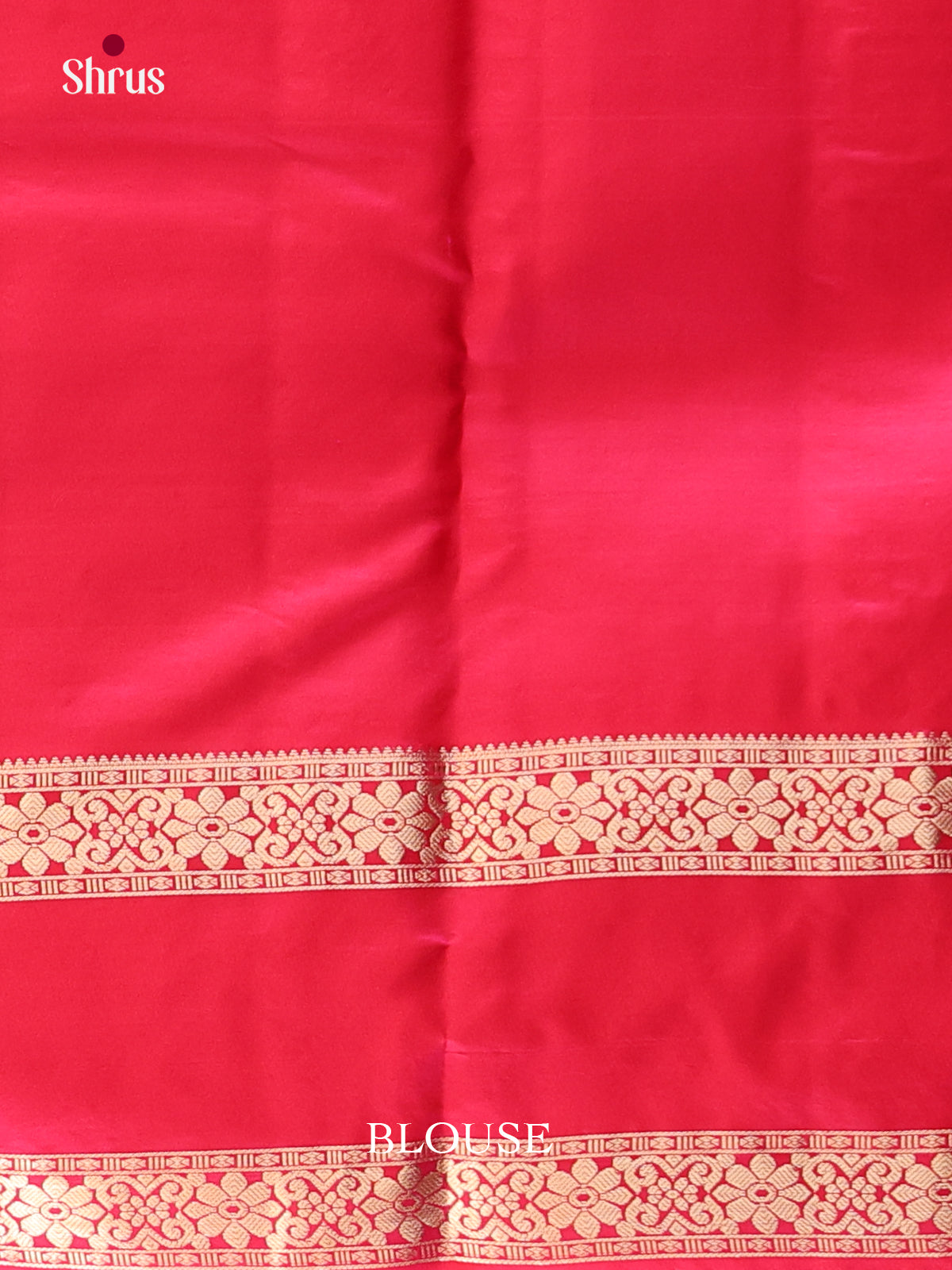 orange red Kanchipuram Rettapet Saree -2