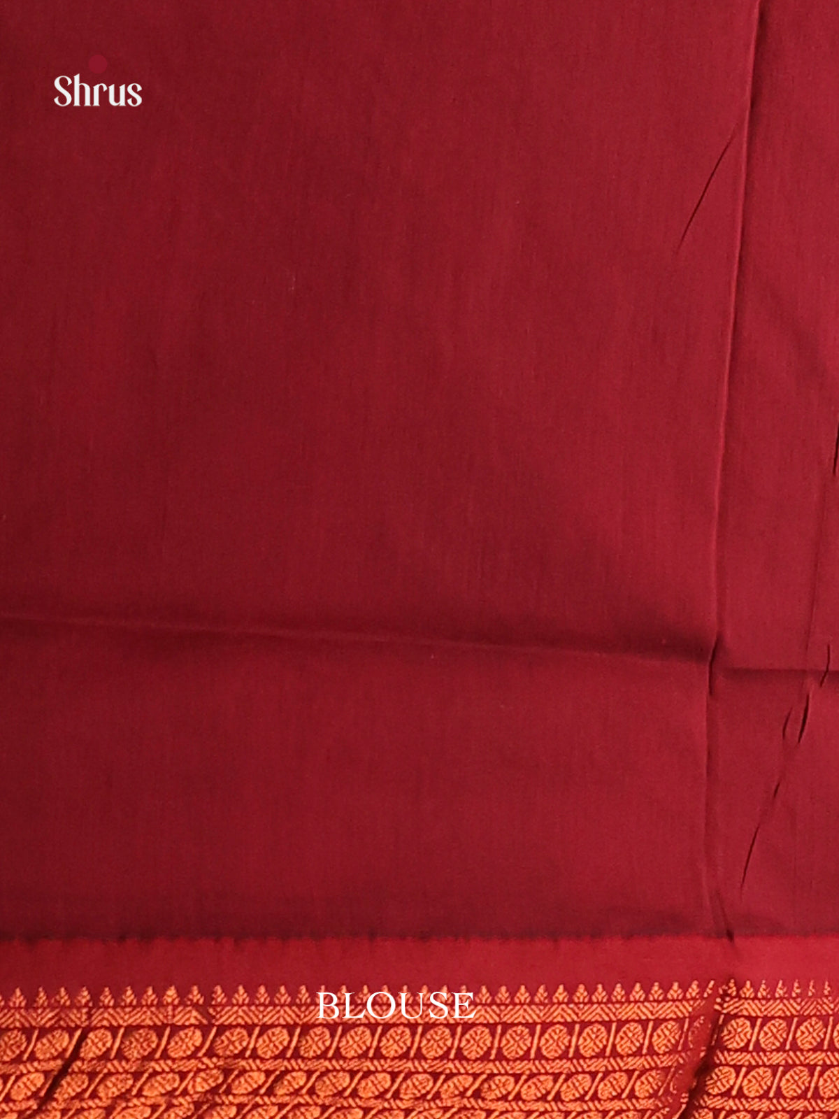 Grey & Maroon - Kalyani Cotton Saree - Shop on Shrus.com