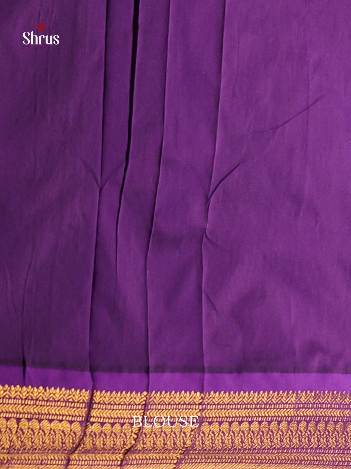 Light Green & Violet - Kalyani Cotton Saree - Shop on Shrus.com