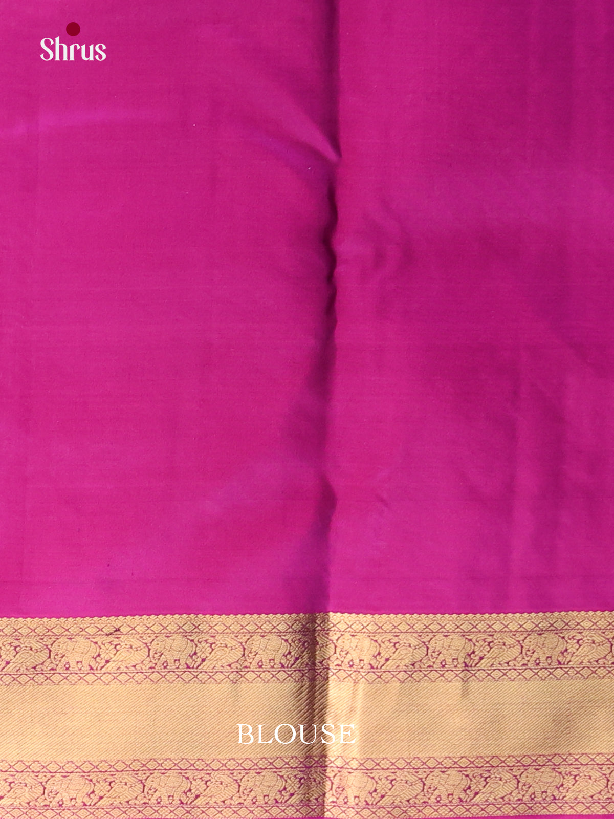Blue & Purple - Kanchipuram-halfpure Saree