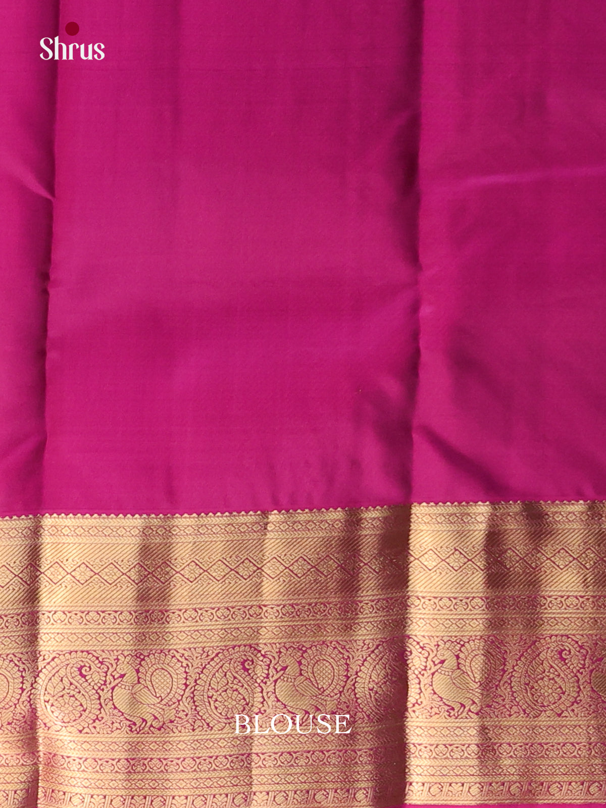 Green & Purple - Kanchipuram-halfpure Saree - Shop on Shrus.com