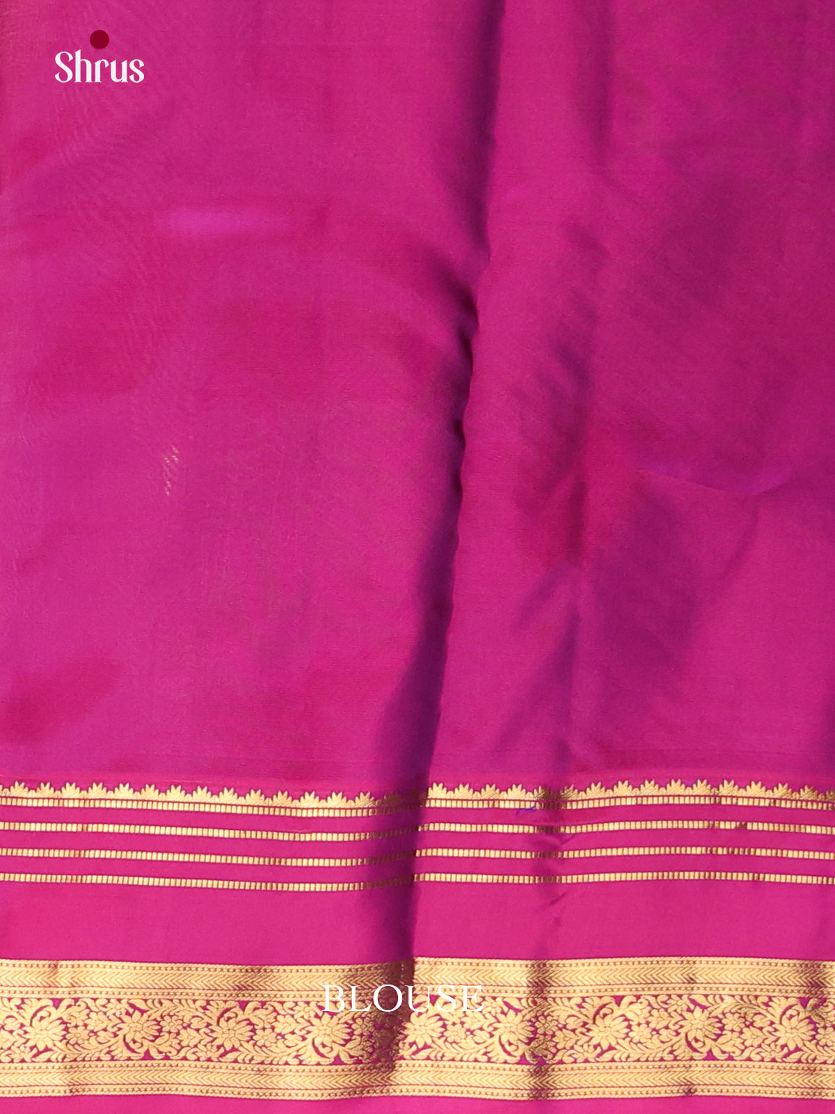 Blue & Purple - Kanchipuram-halfpure Saree