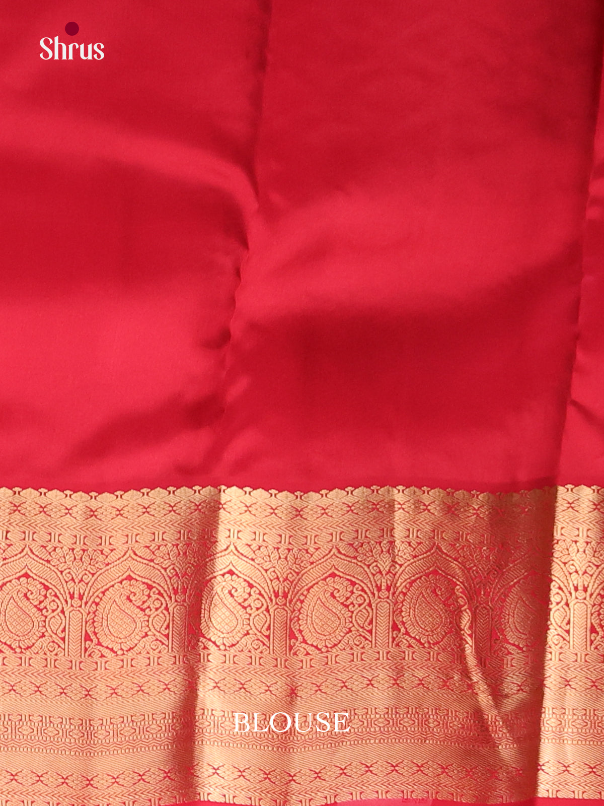 Mathulir Green & Red - Kanchipuram-halfpure Saree - Shop on Shrus.com