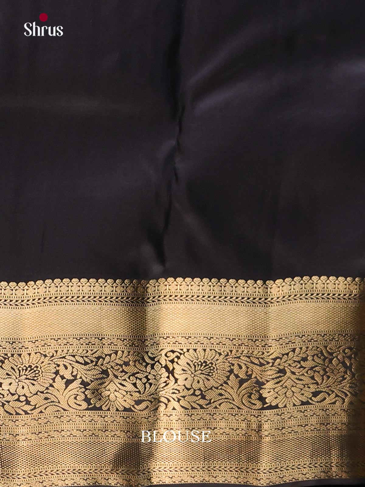 Rust Kanchipuram-halfpure Saree with rich contrast tradional zari border - Shop on Shrus.com