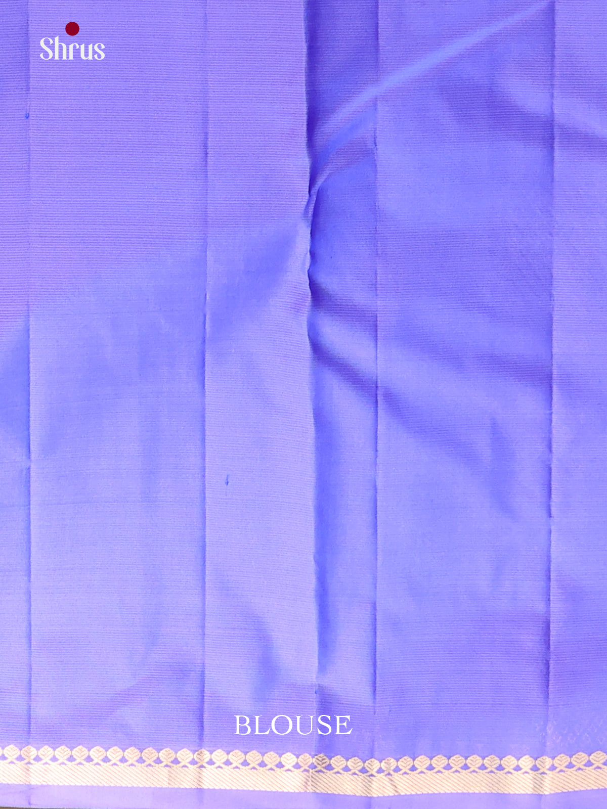 Blue Kanchipuram silk Saree -2