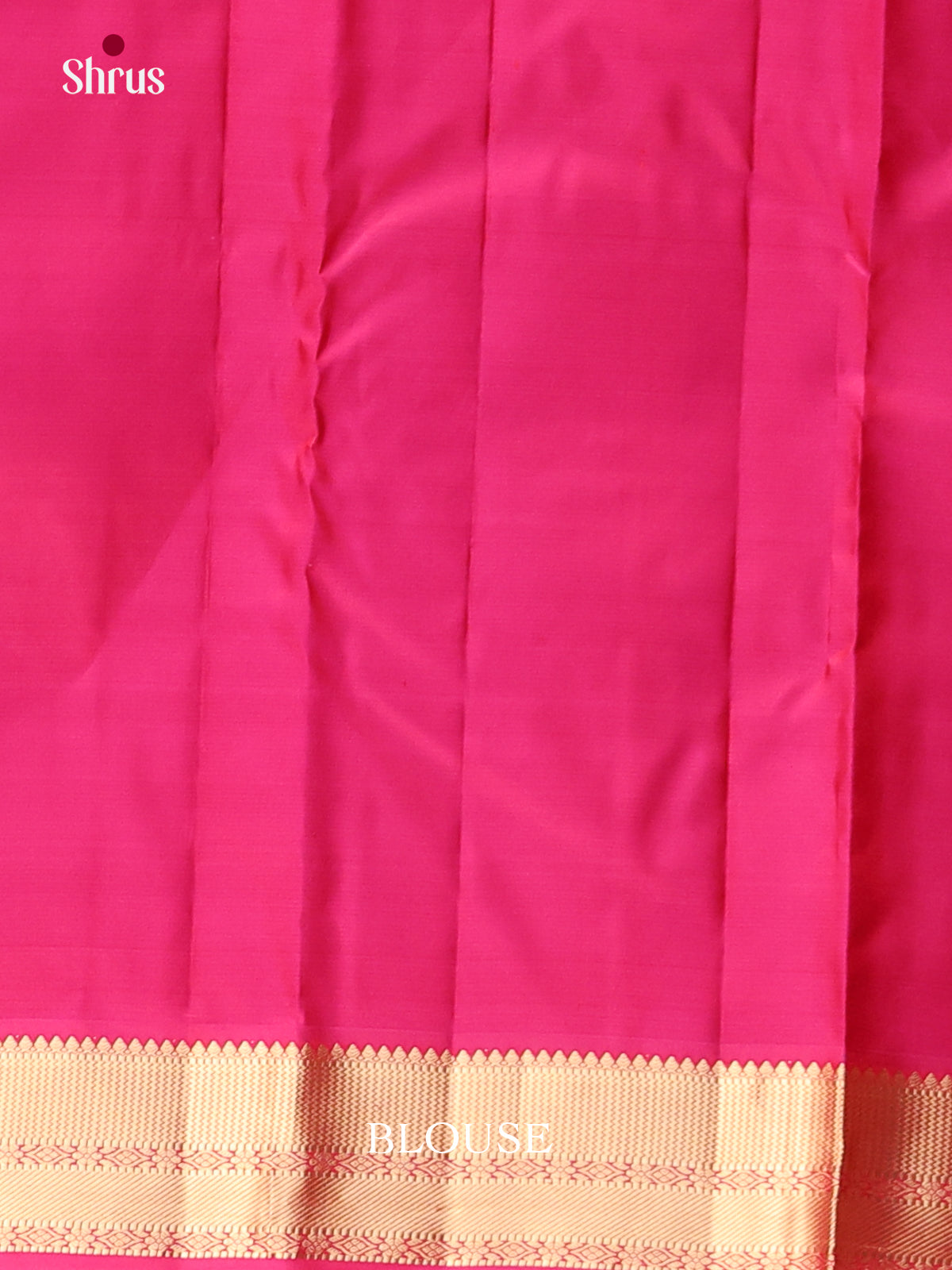 orange red Kanchipuram silk Saree -2