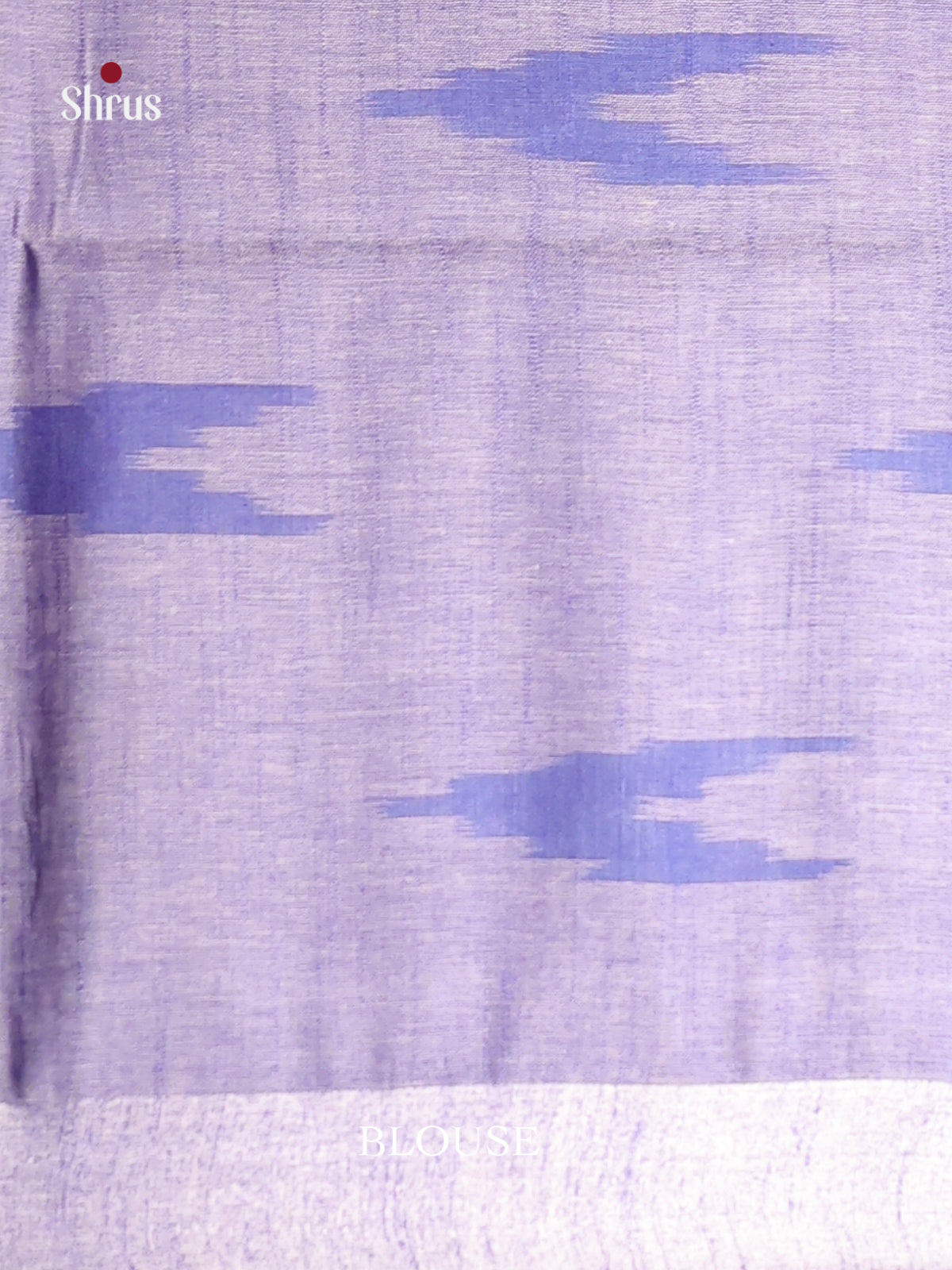 Yellow & Purple - Semi Ikkat Saree