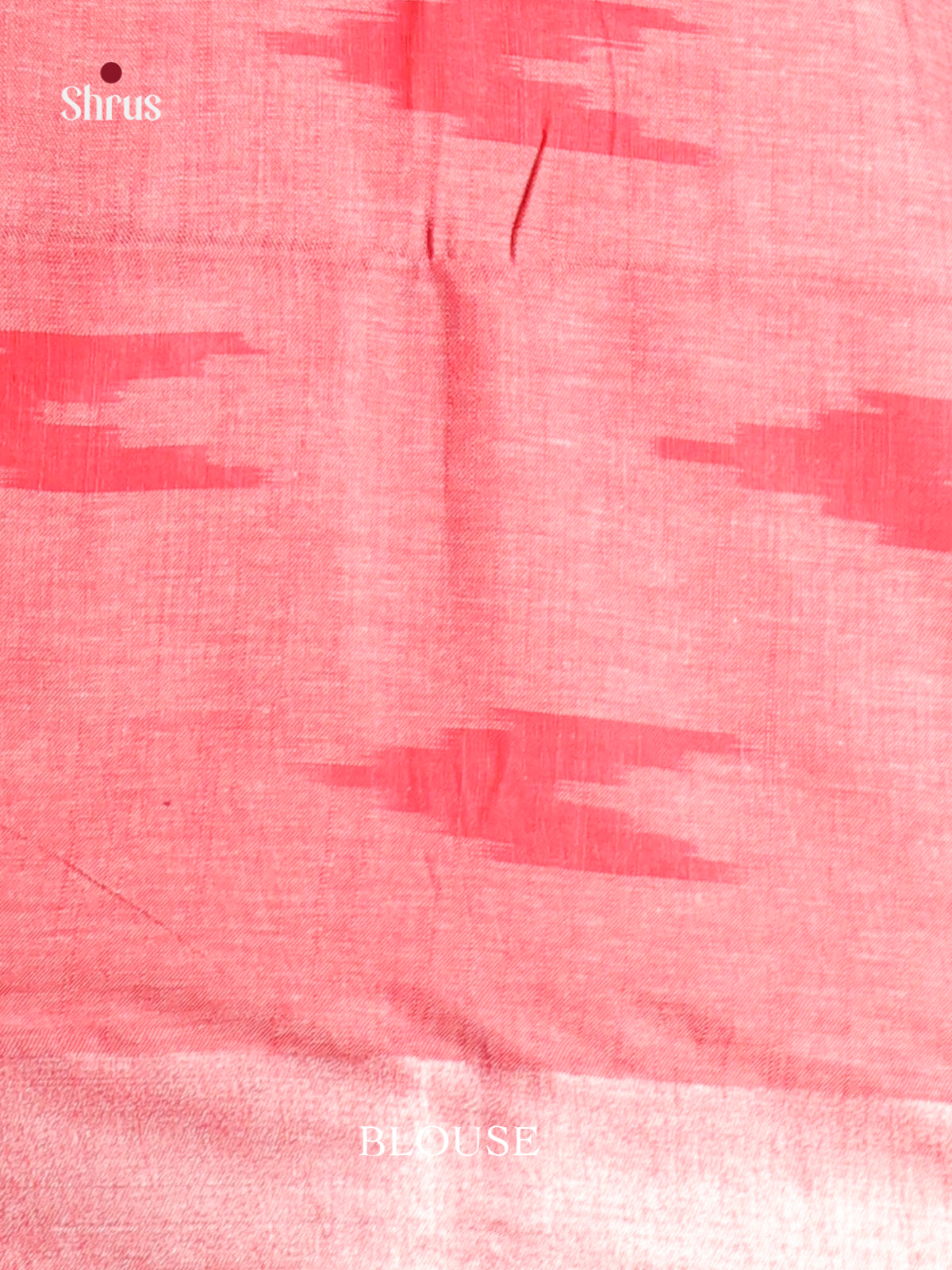 Light Blue & Pink- Semi Ikkat Saree