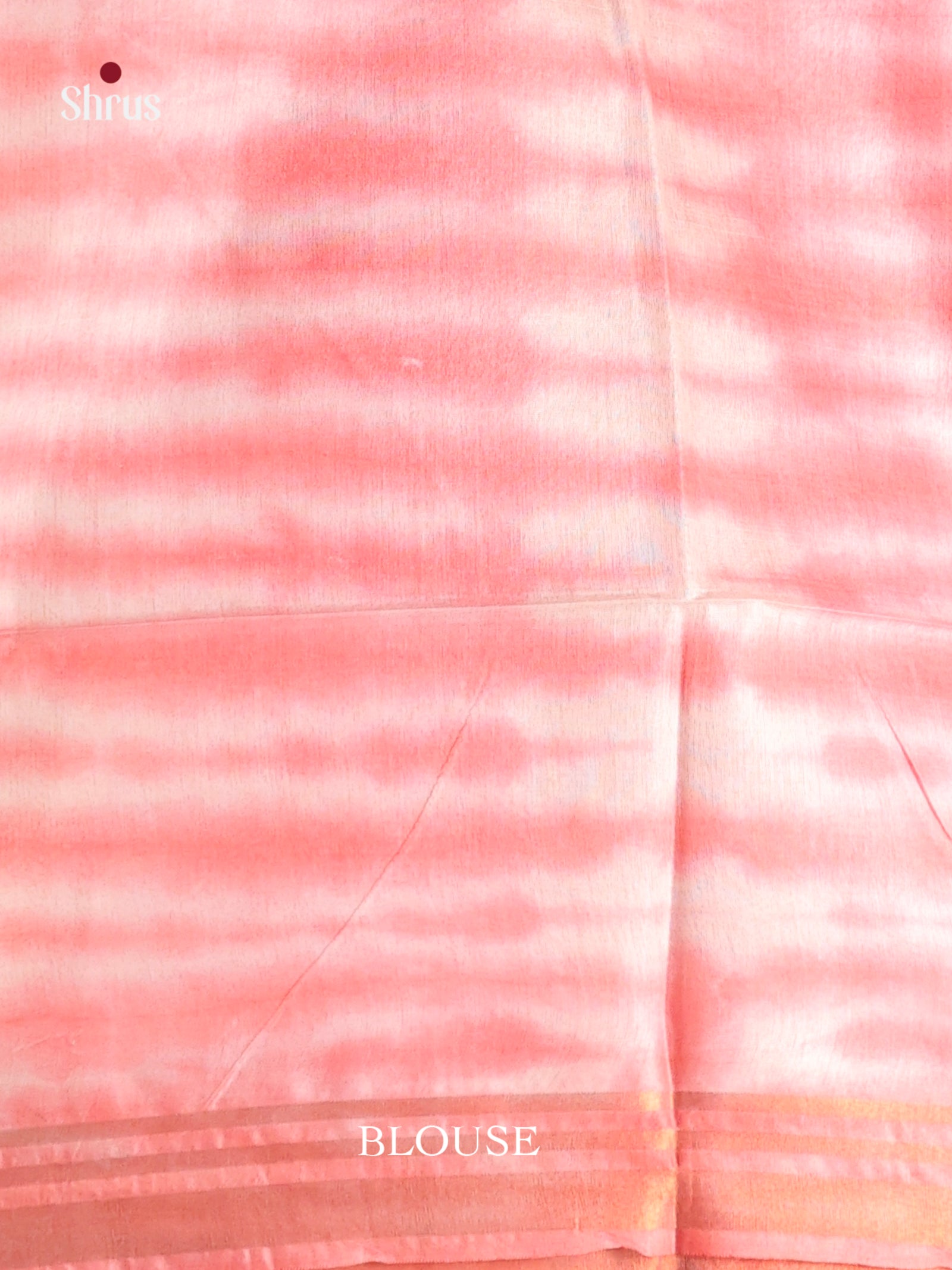 Grey & Pink - Shibori Saree - Shop on Shrus.com