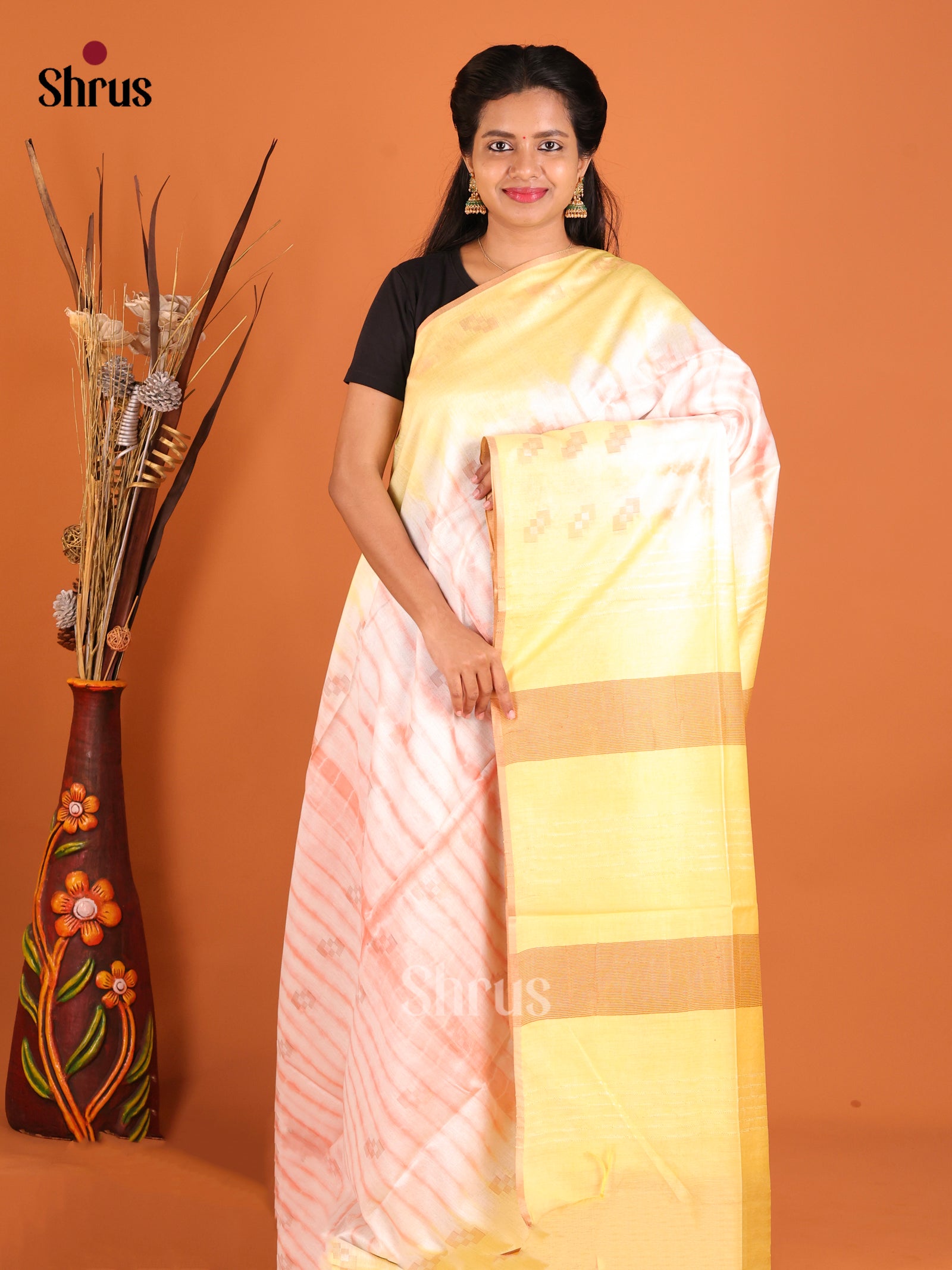 DIS05325 - Shibori Saree - Shop on Shrus.com