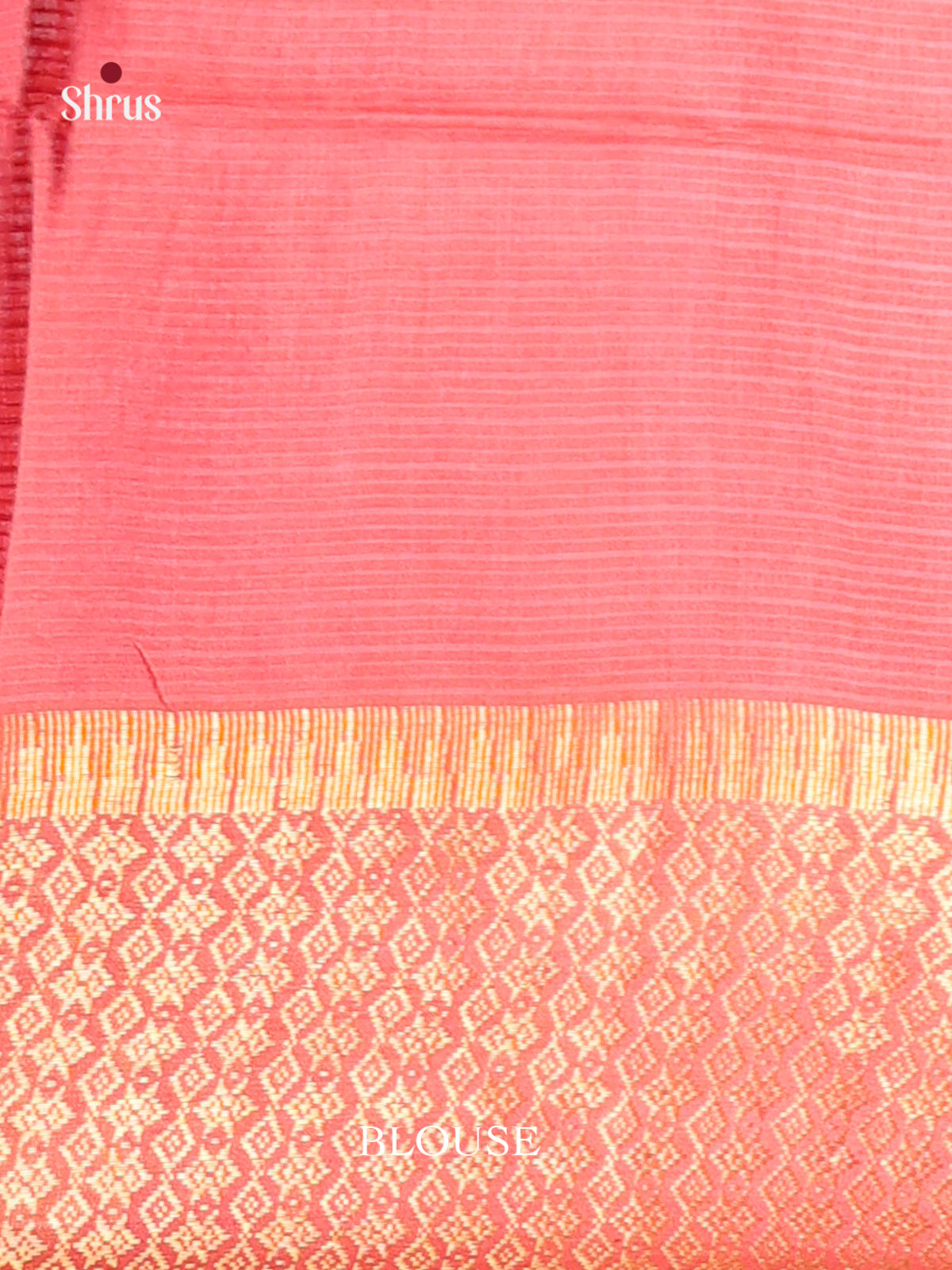 Violet & Orangish Pink - Shibori Saree - Shop on Shrus.com
