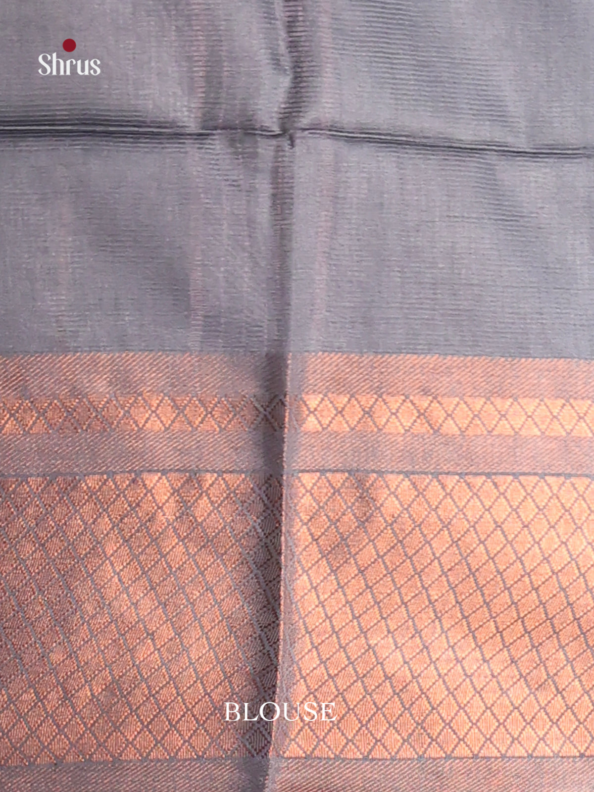 Cream & Grey- Shibori Saree