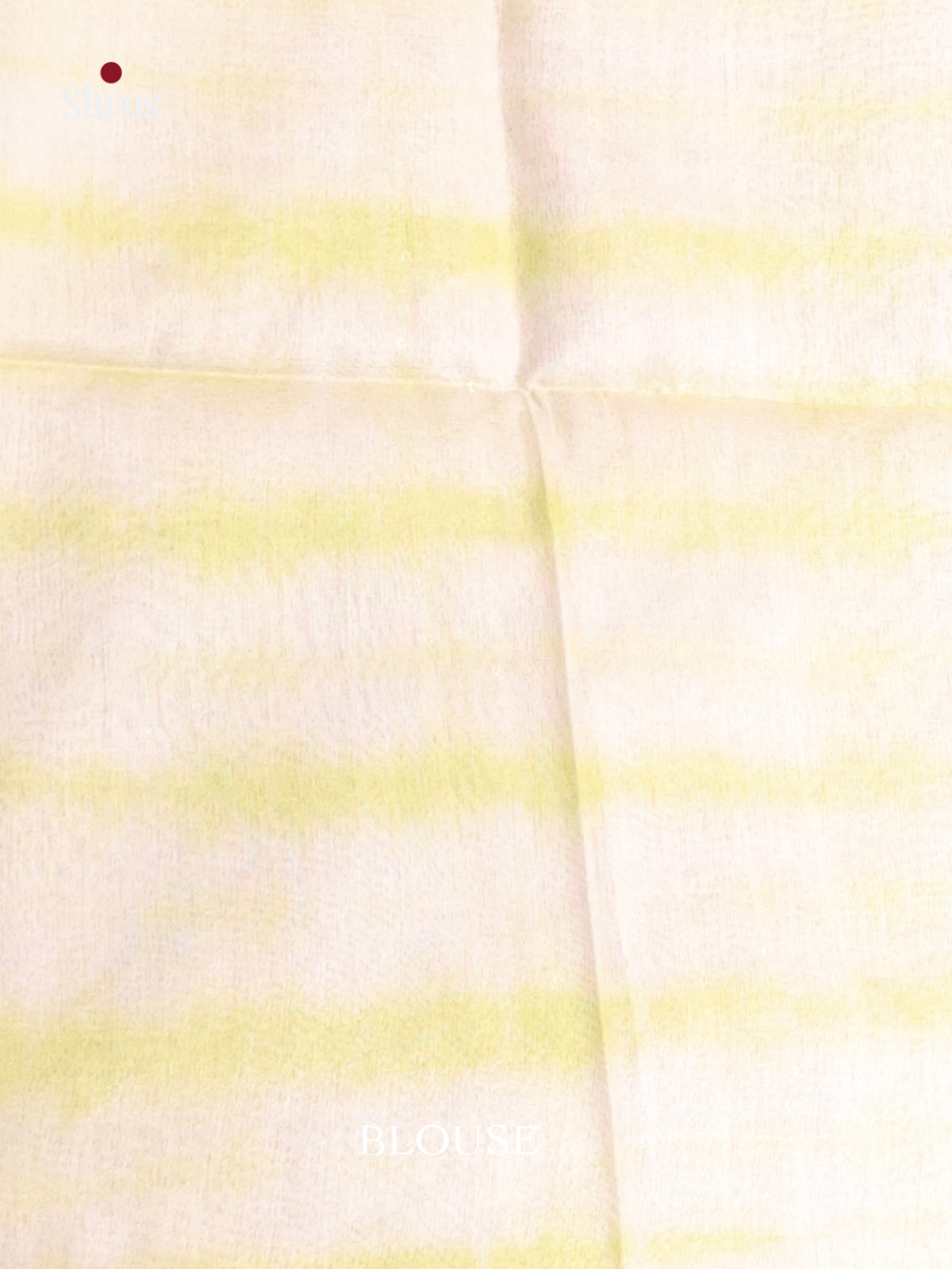 Yellow & Cream- Shibori Saree - Shop on Shrus.com