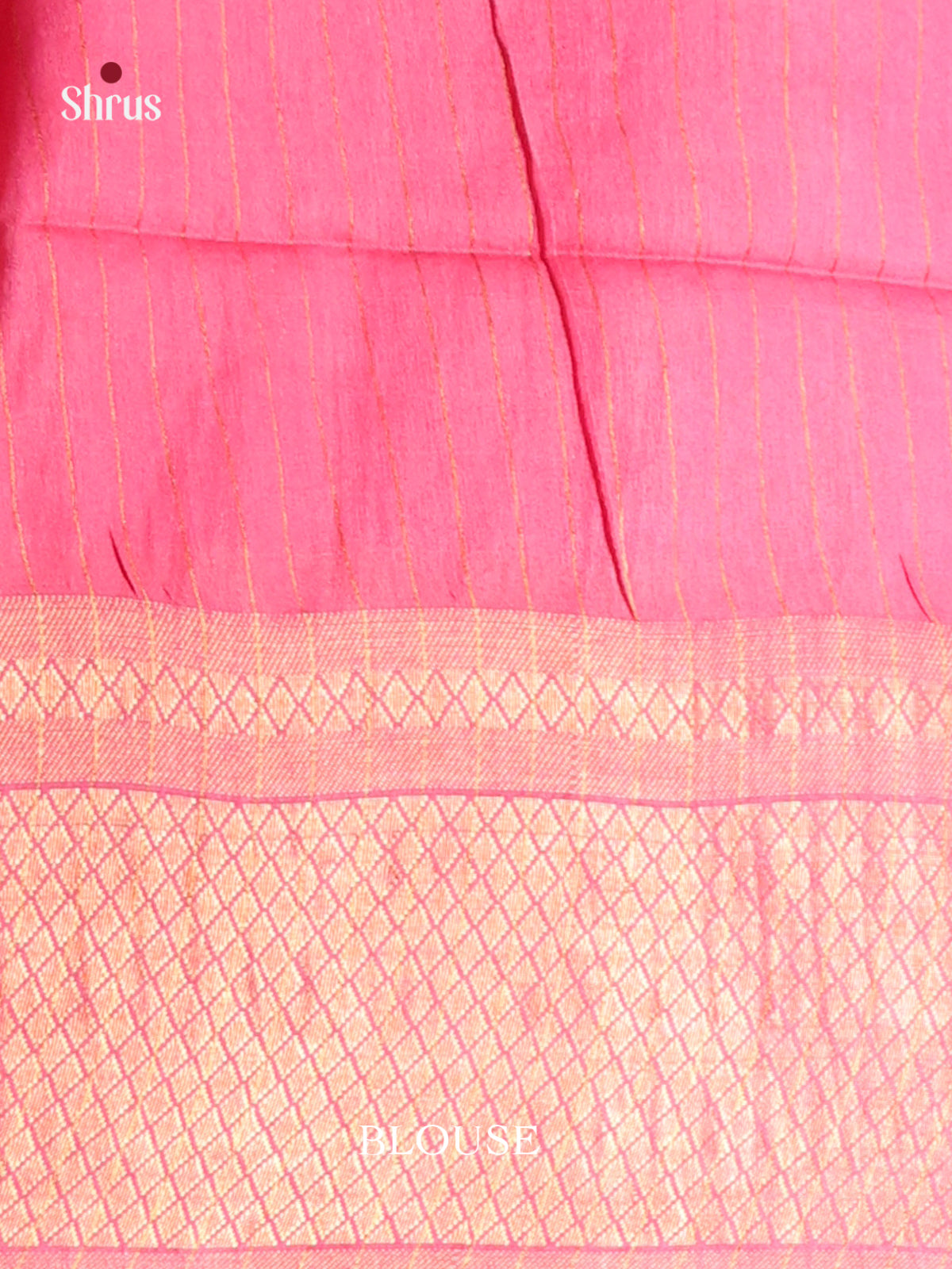 Purple & Pink - Shibori Saree - Shop on Shrus.com