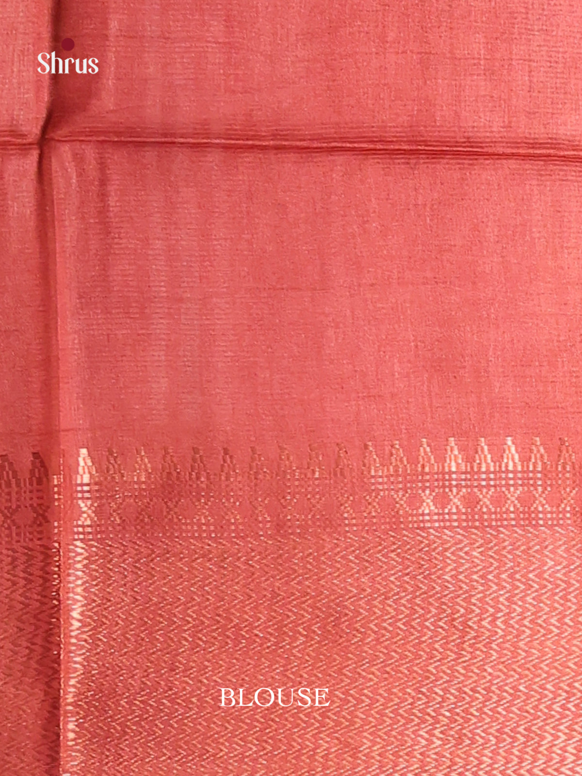 Blue & Red - Shibori Saree