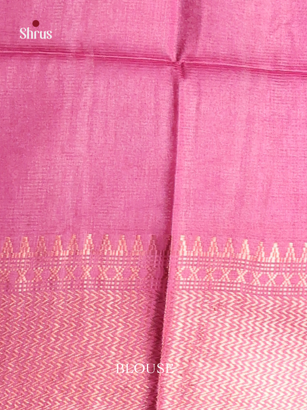 Brown & Pink- Shibori Saree