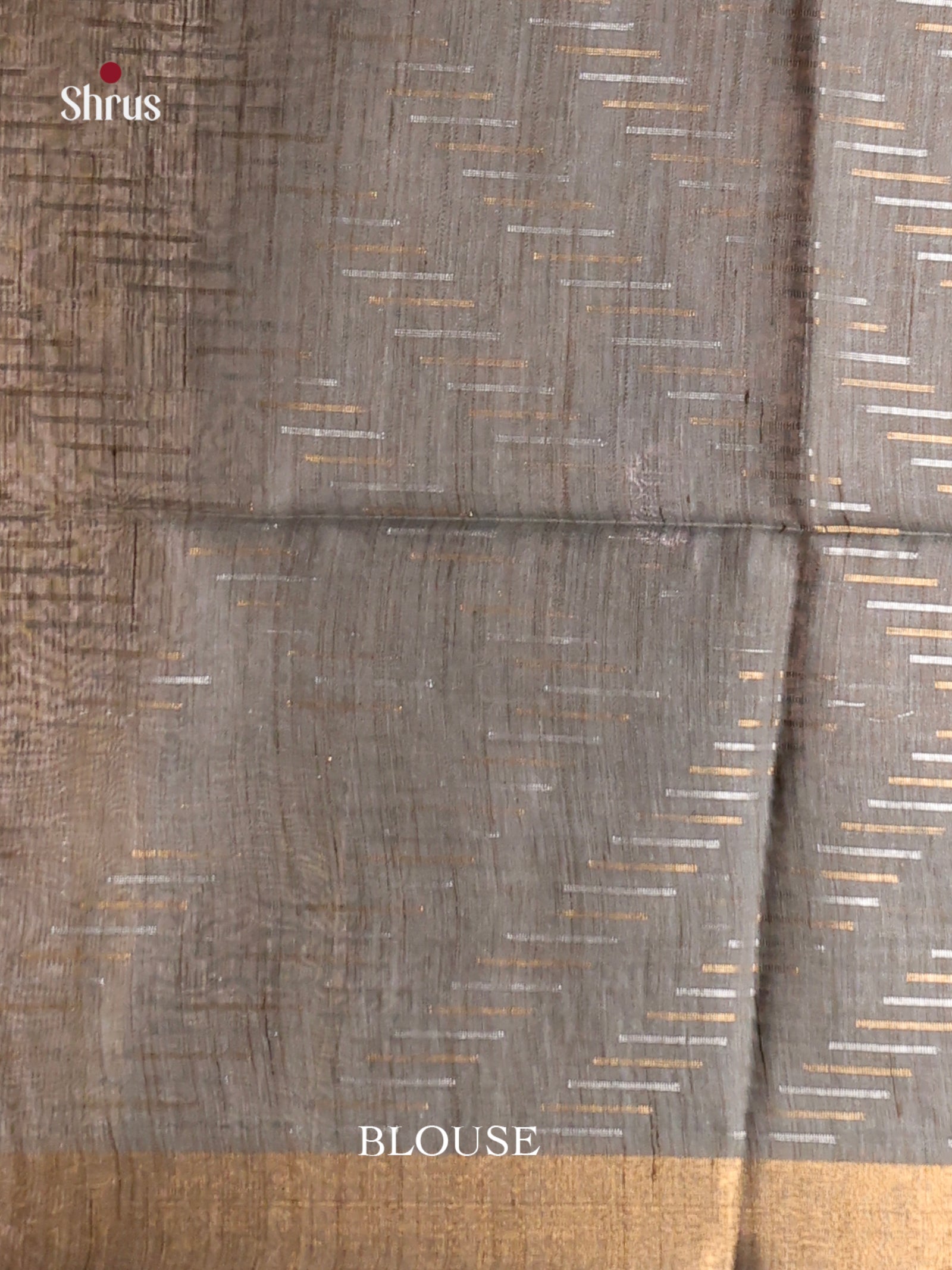Grey - Shibori Saree - Shop on Shrus.com