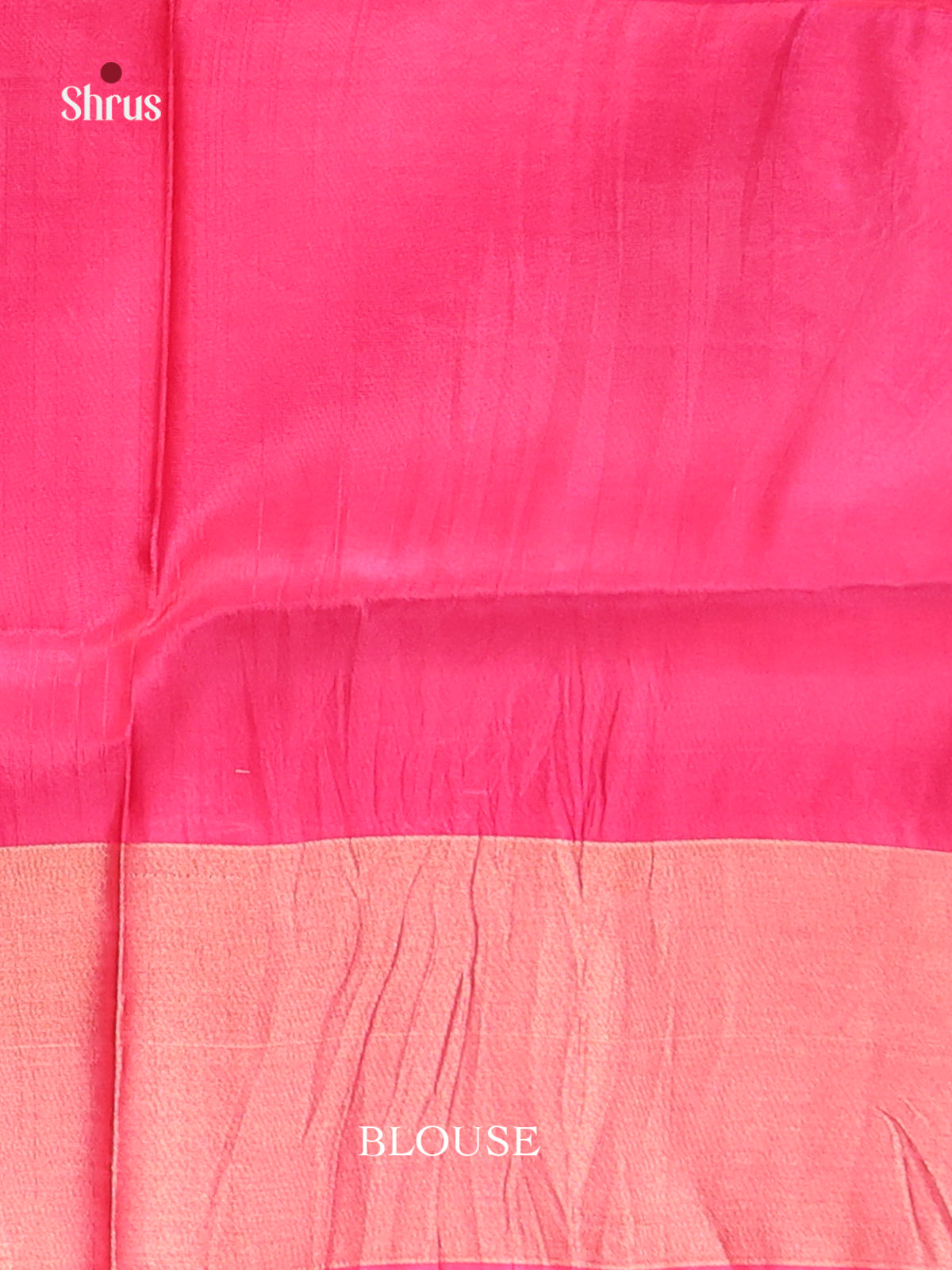 Blue & Maroon - Semi uppada Saree