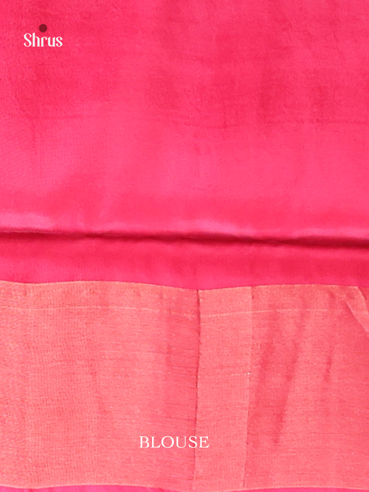 Green & Pink - Semi uppada Saree - Shop on Shrus.com