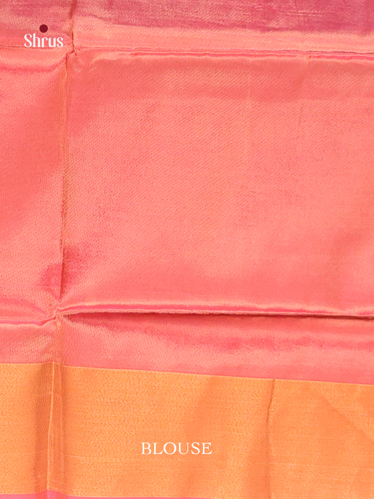 Green & Orange - Semi uppada Saree - Shop on Shrus.com
