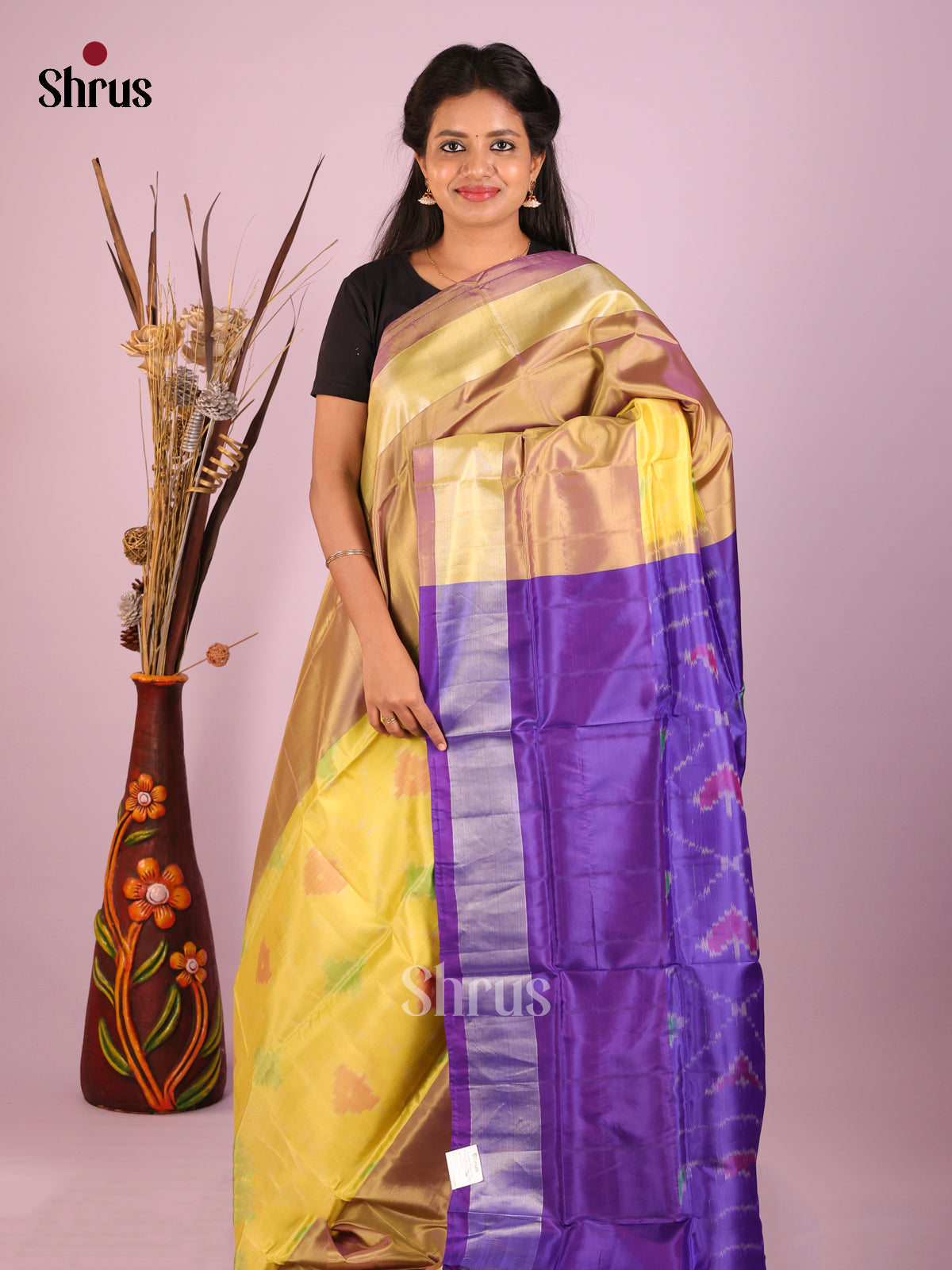 DIS05618 - Semi uppada Saree - Shop on Shrus.com