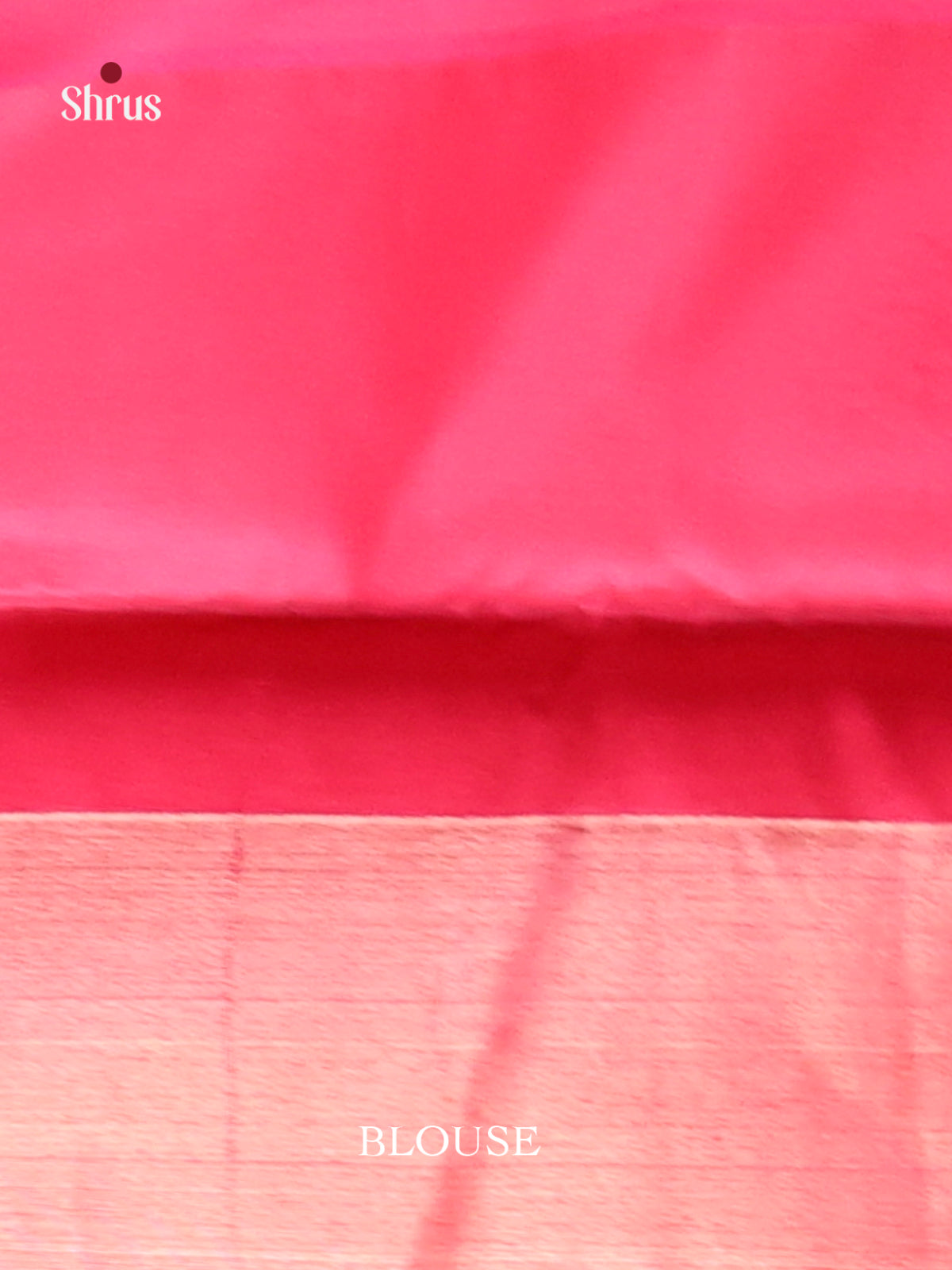 Mustardy Green & Pink - Semi uppada Saree - Shop on Shrus.com