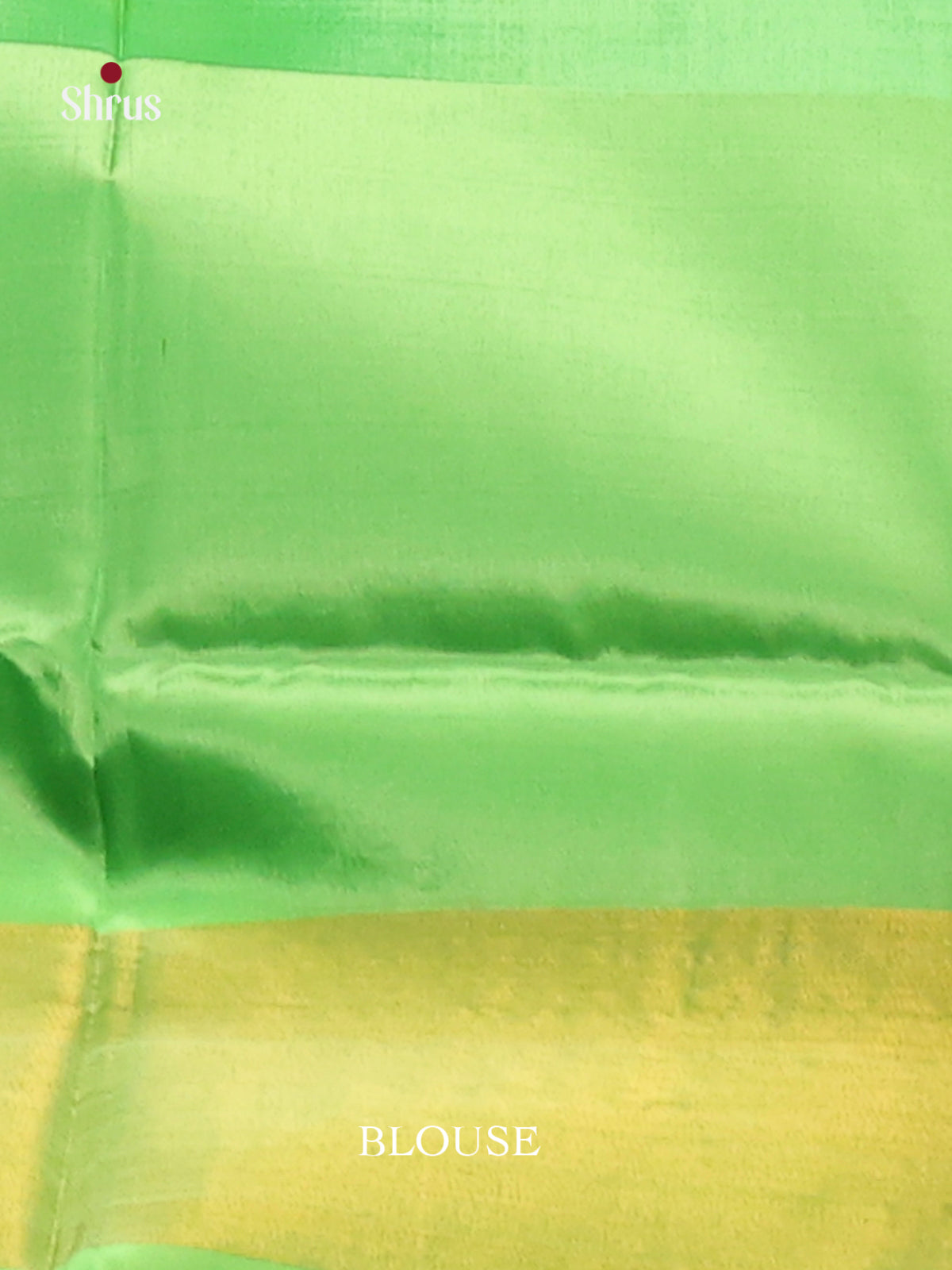 Orange & Green - Semi uppada Saree - Shop on Shrus.com