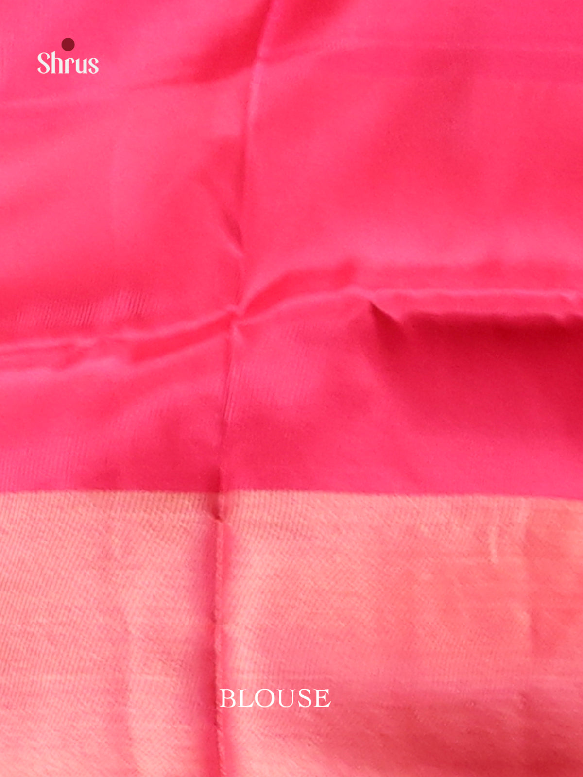 Blue & Red - Semi uppada Saree