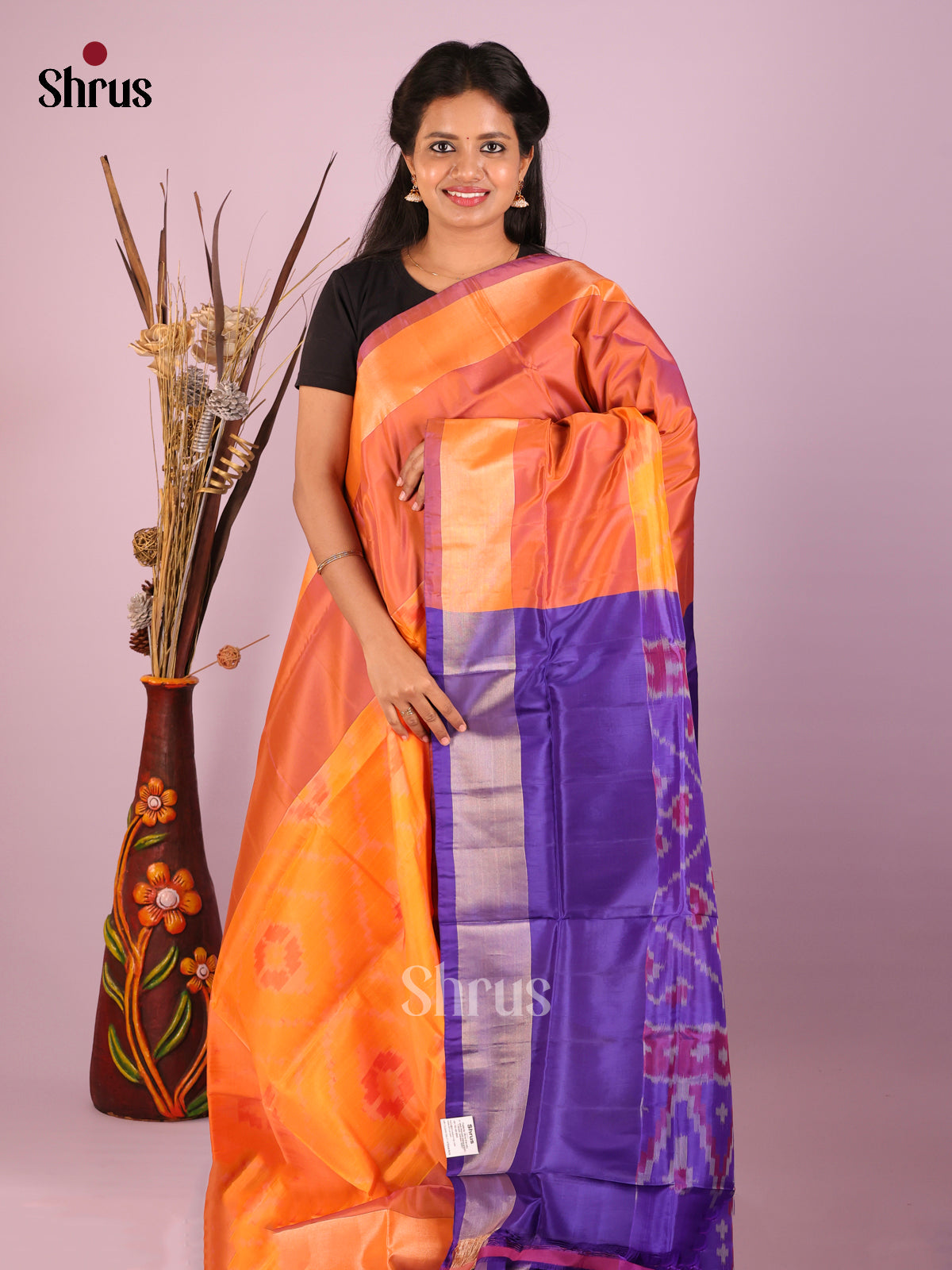 DIS05681 - Semi uppada Saree - Shop on Shrus.com