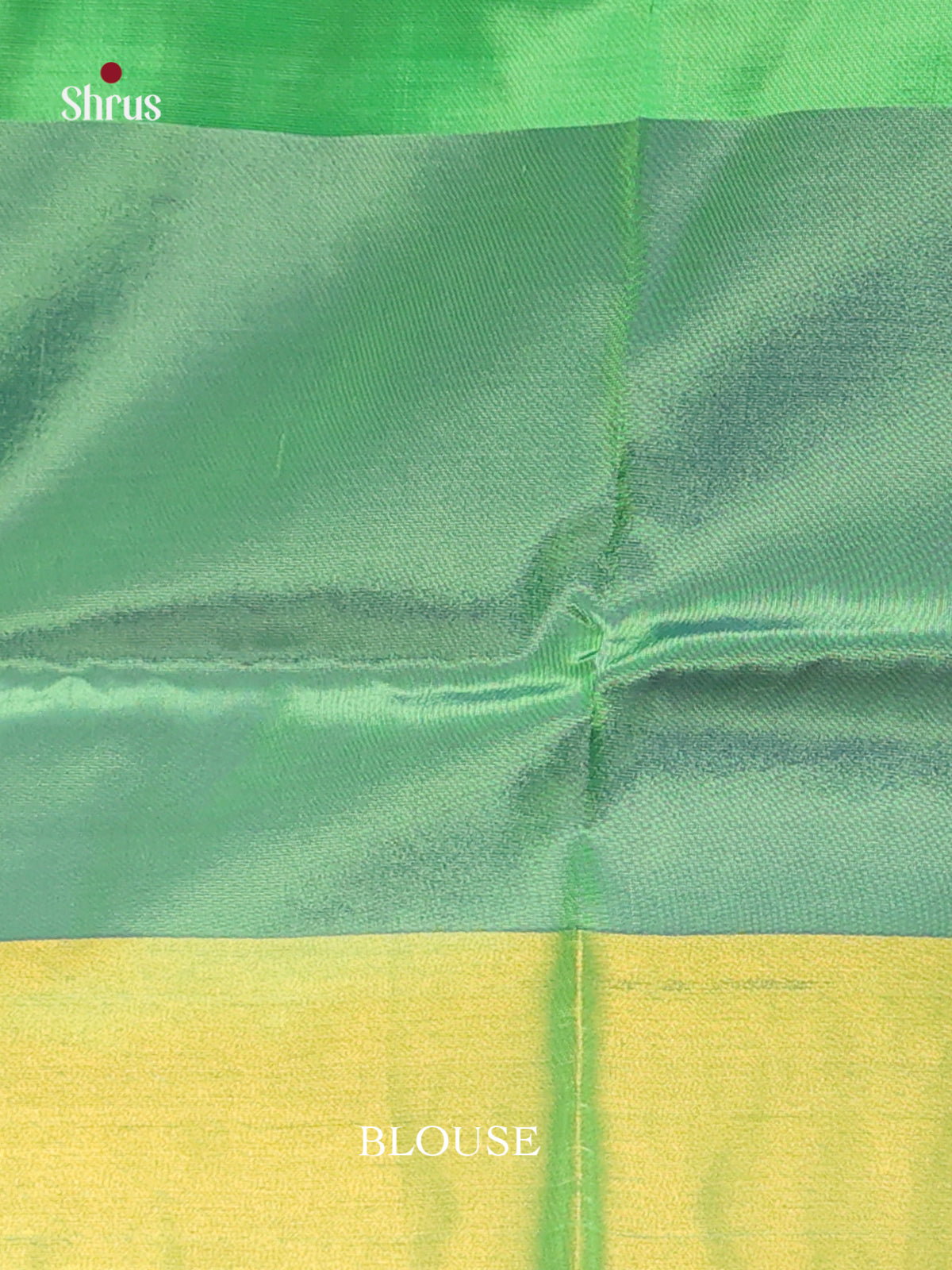 Pink & Green - Semi uppada Saree - Shop on Shrus.com