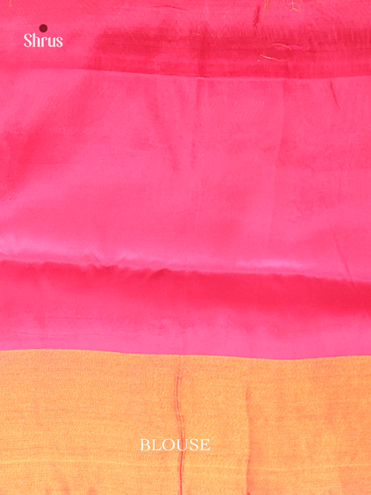 Green & Pink- Semi uppada Saree - Shop on Shrus.com