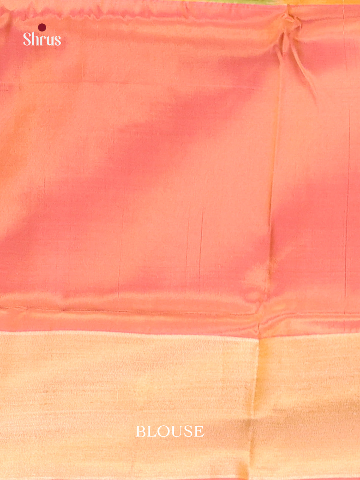 Orange & Purple - Semi uppada Saree