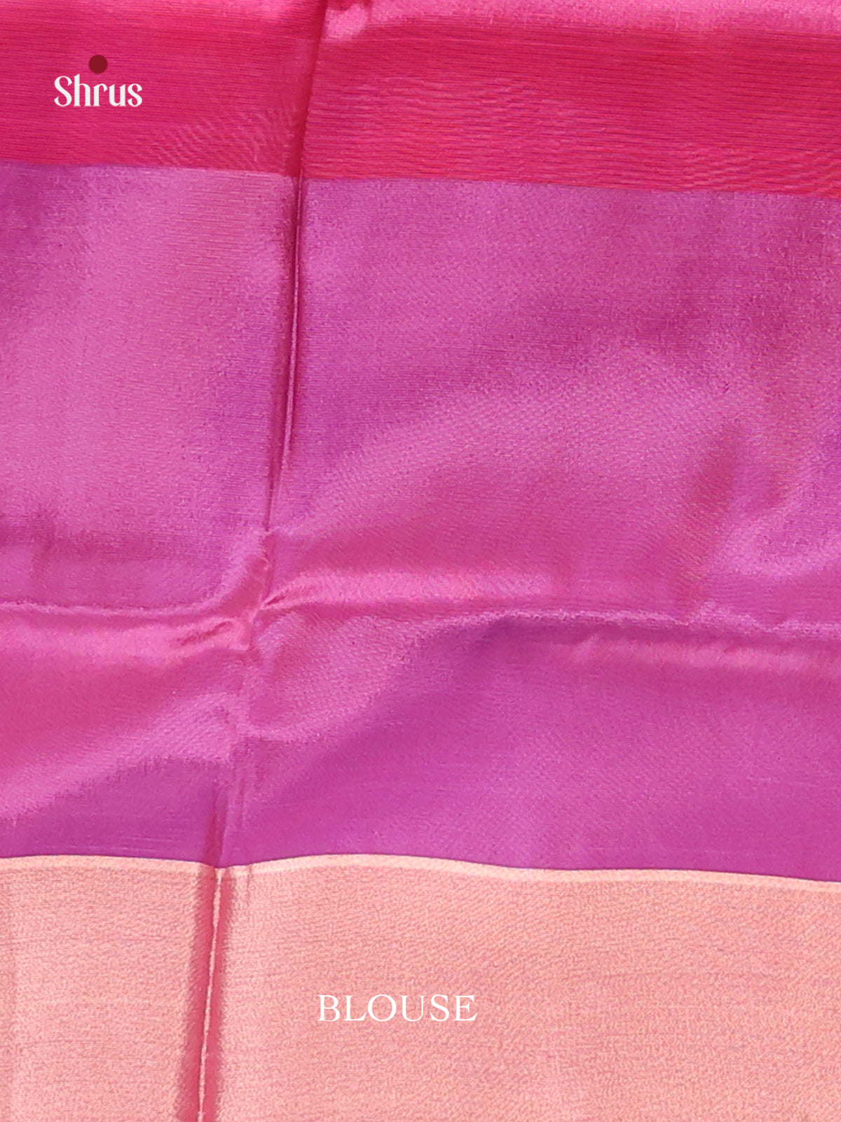 Blue & Purple - Semi uppada Saree