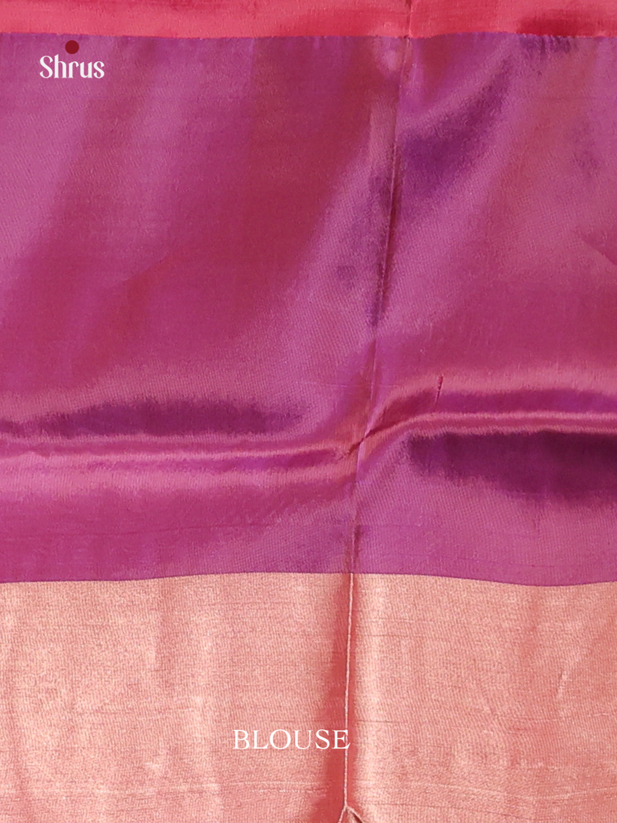 Blue & Purple - Semi uppada Saree