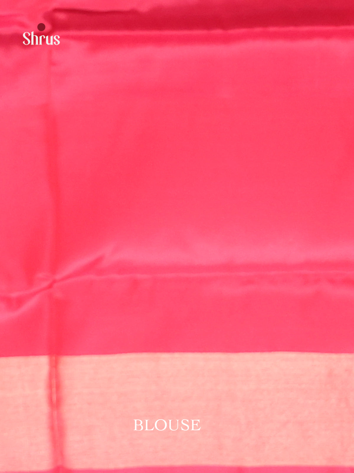 Blue & Red - Semi uppada Saree