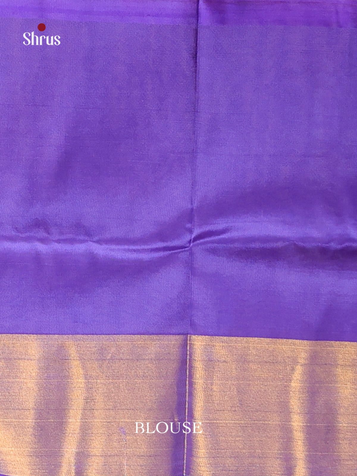Peach & Blue - Semi uppada Saree